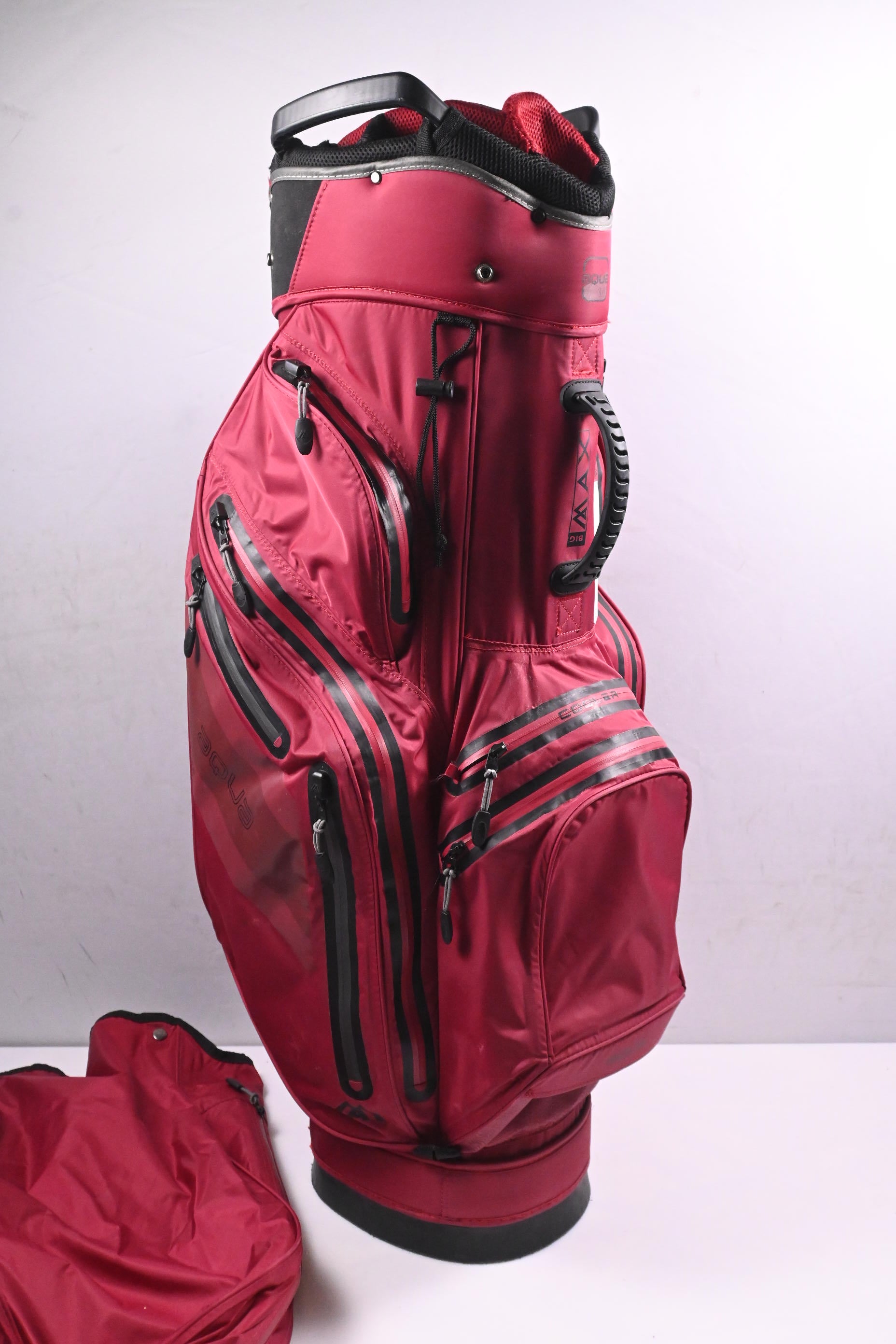 Big Max Aqua Style Cart Bag / 14-Way Divider / Maroon, Black