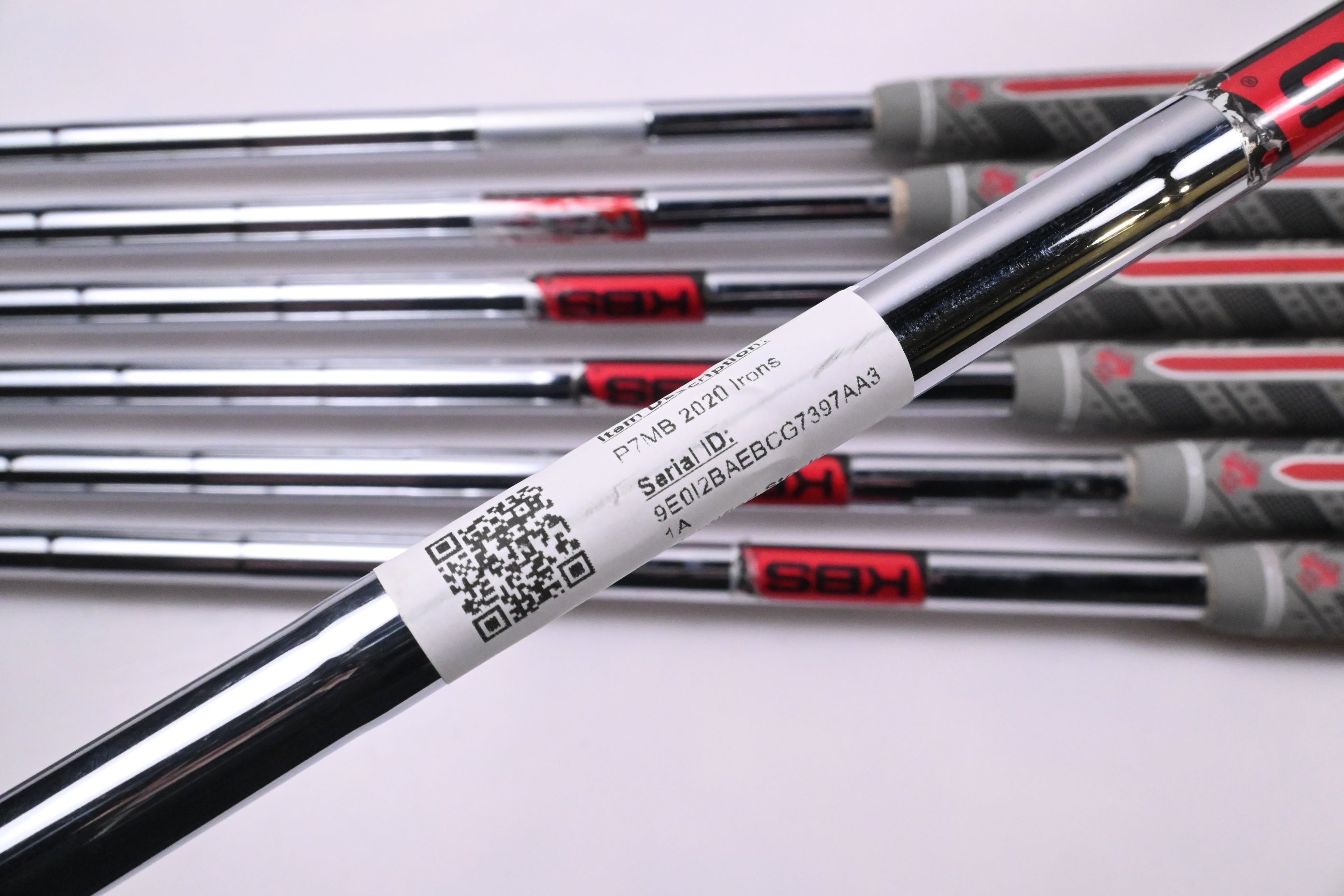 Taylormade P7MB 2020 Irons / 4-PW / Stiff Flex KBS Tour Shafts