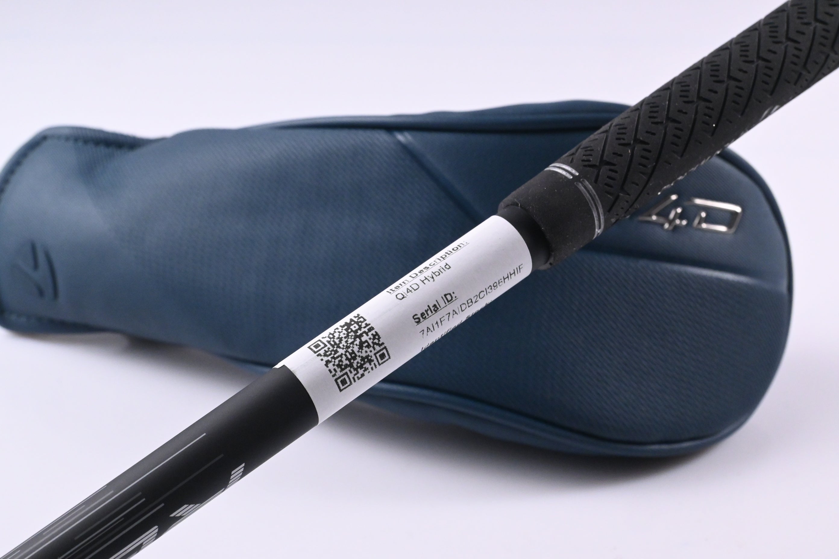 Left Hand Taylormade Qi4D #3 Hybrid / 19 Degree / Regular Flex KBS REAX 65 Shaft