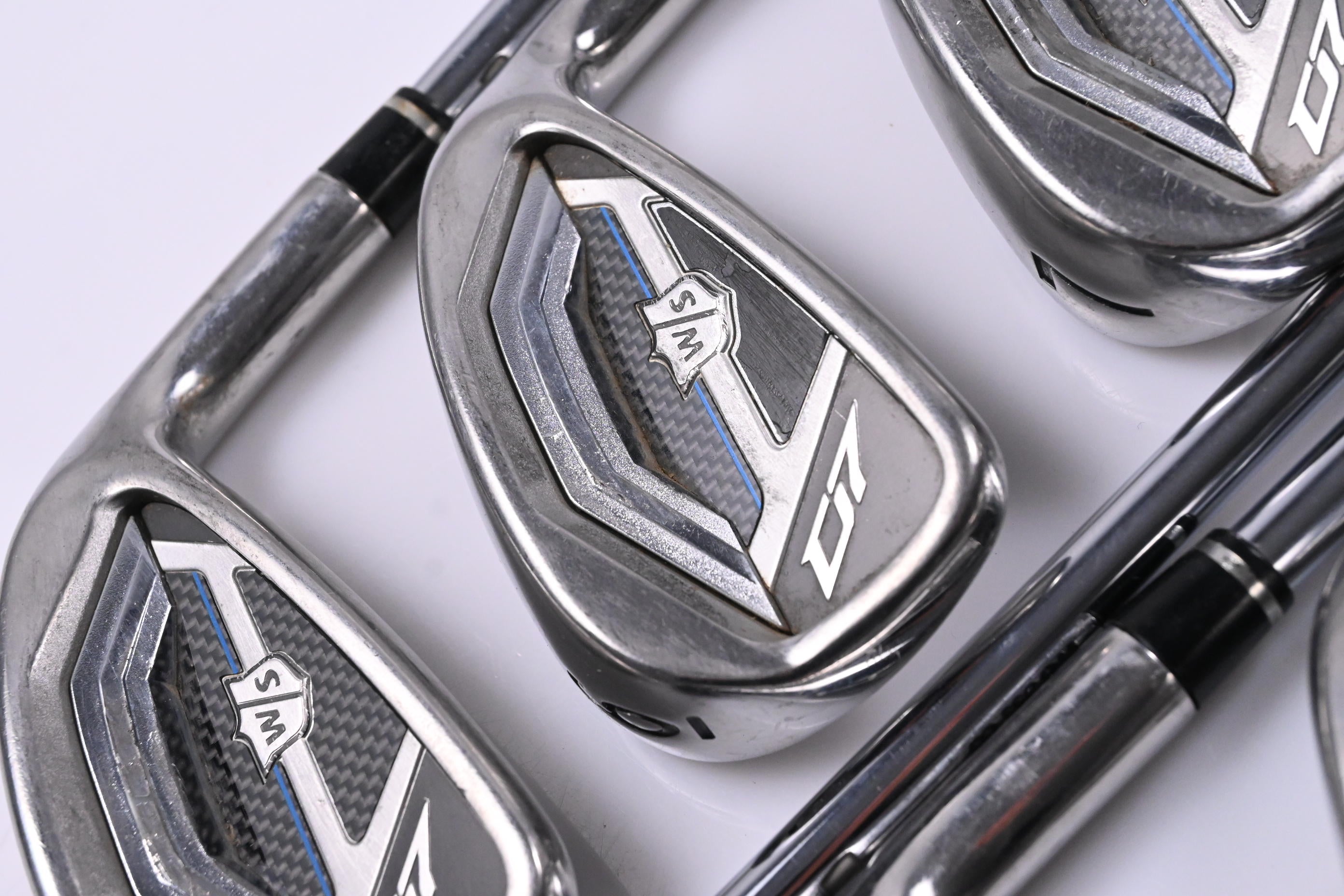 Wilson Staff D7 Irons / 5-PW+SW / Stiff Flex KBS Tour 105 Shafts