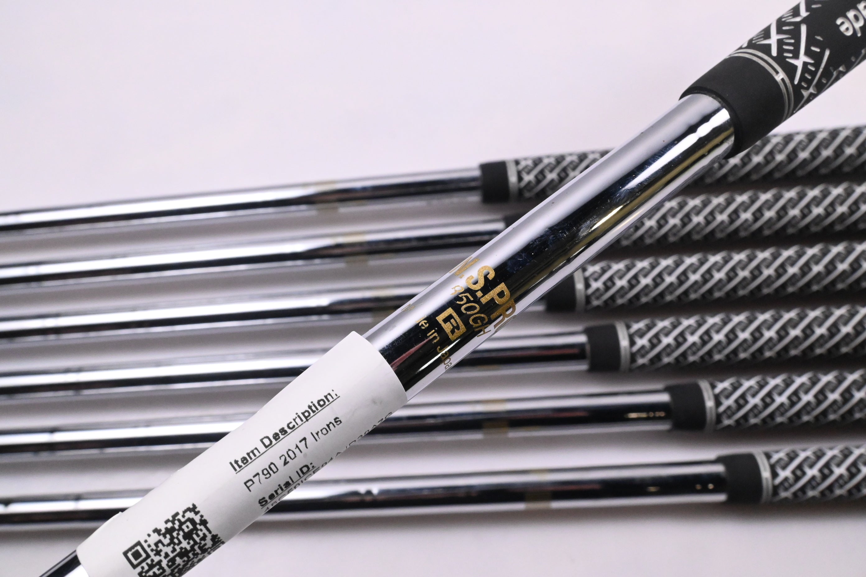 Taylormade P790 2017 Irons / 4-PW / Regular Flex NS Pro 850 GH Shafts