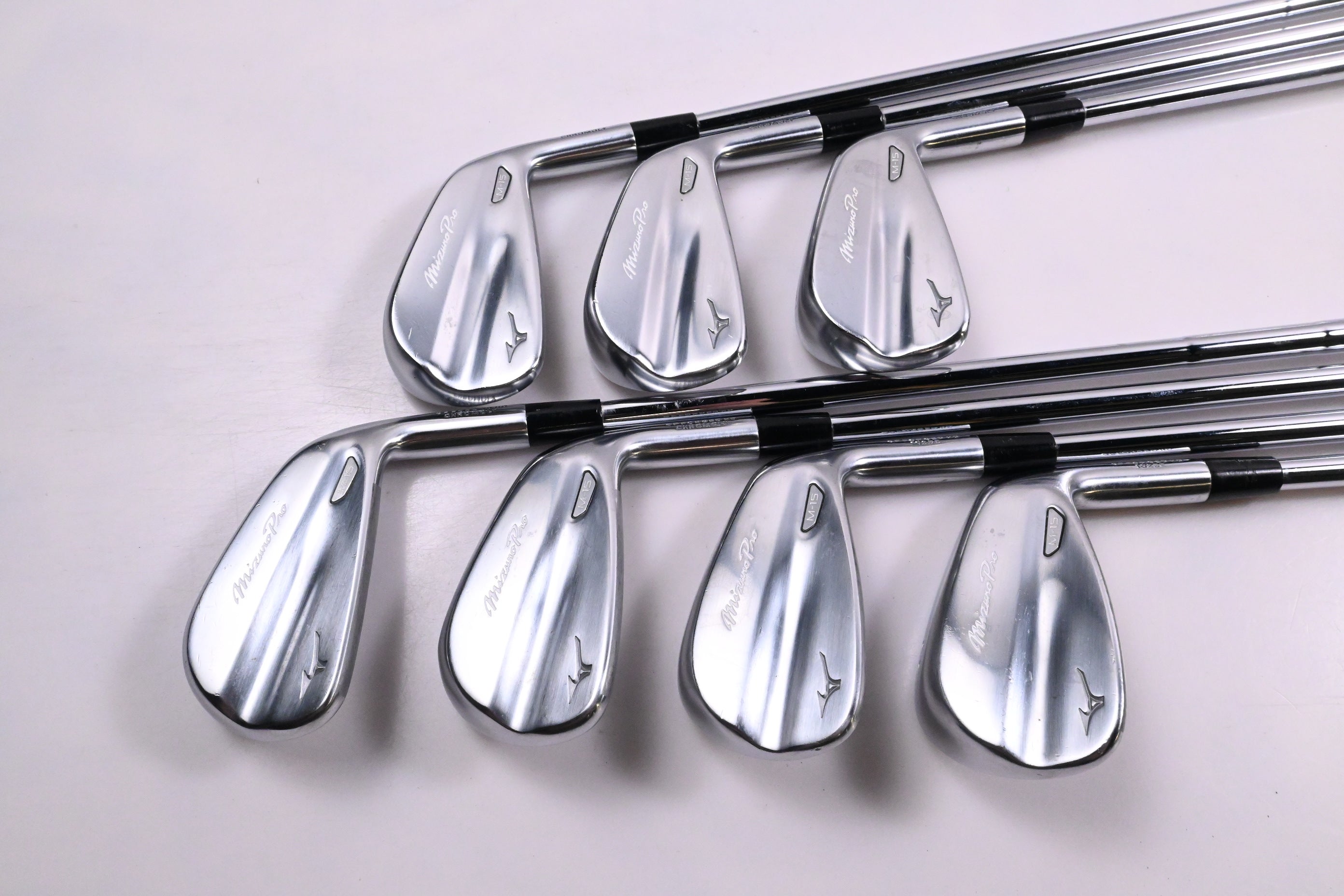 Mizuno Pro M-15 Irons / 4-PW / Stiff Flex Dynamic Gold S300 Shafts