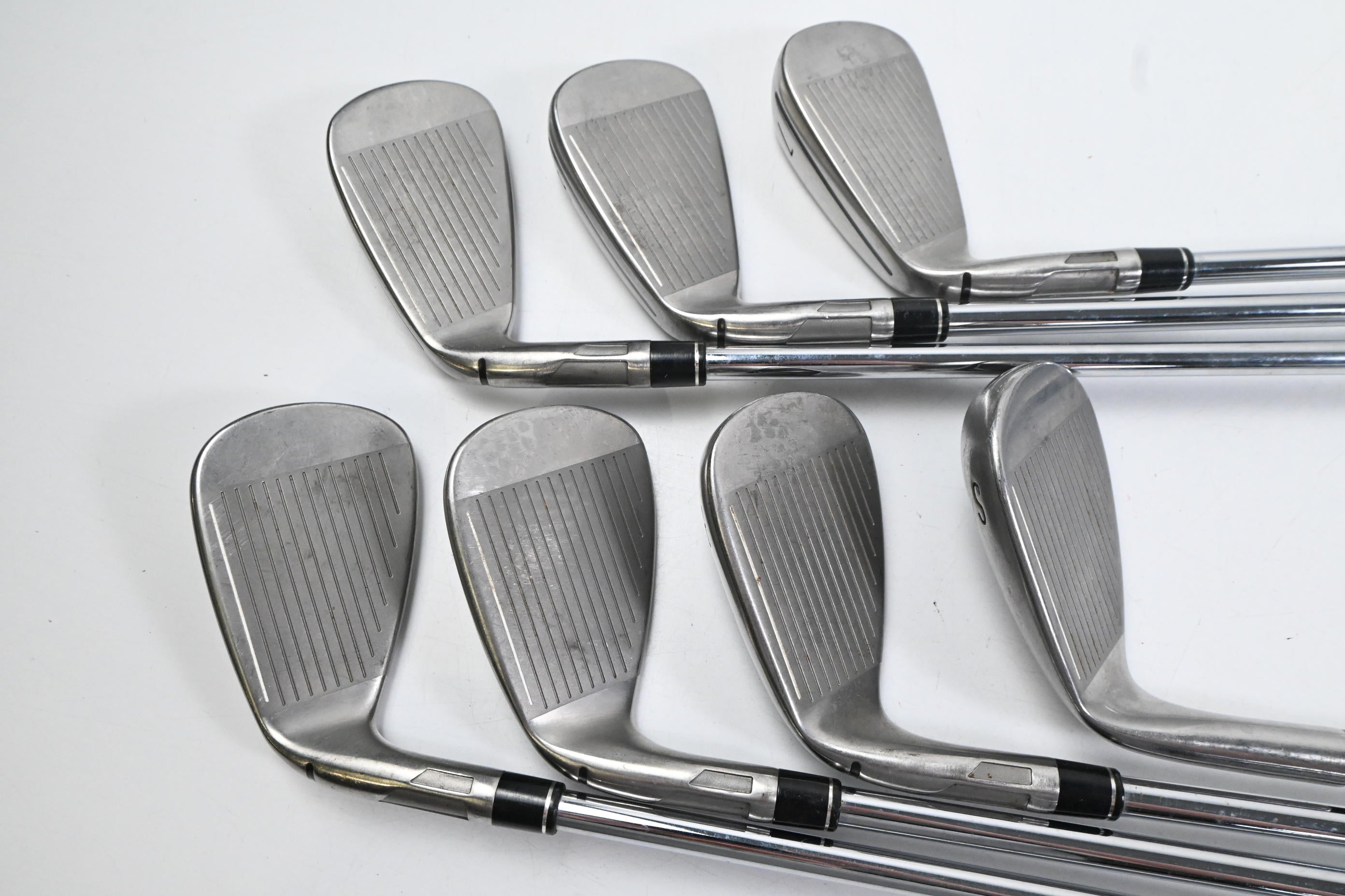 Taylormade Stealth Irons / 5-PW+SW / Stiff Flex KBS MAX 85 Shafts