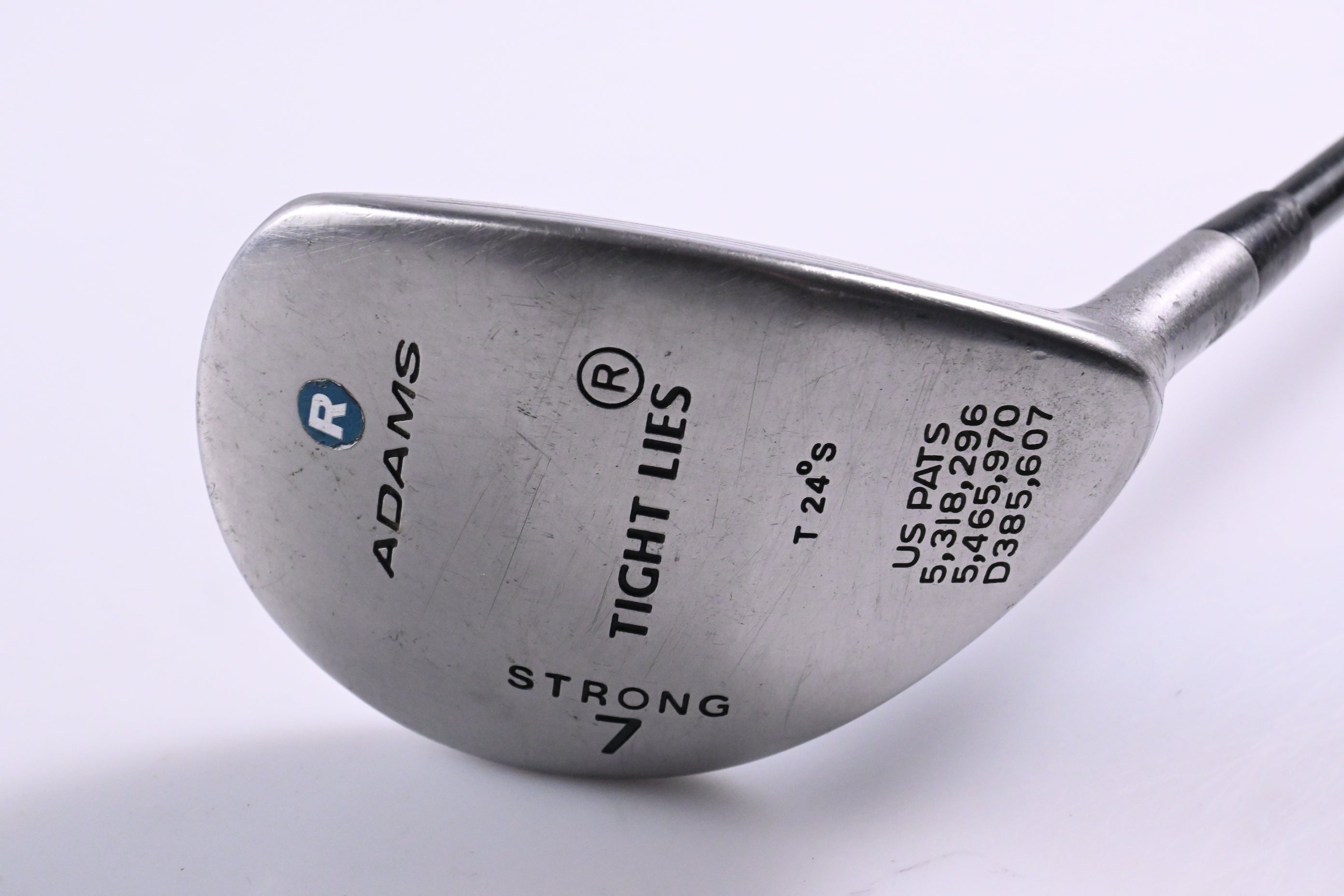 Adams Tight Lies #7 Wood / 24 Degree / Regular Flex Adams Golf Shaft