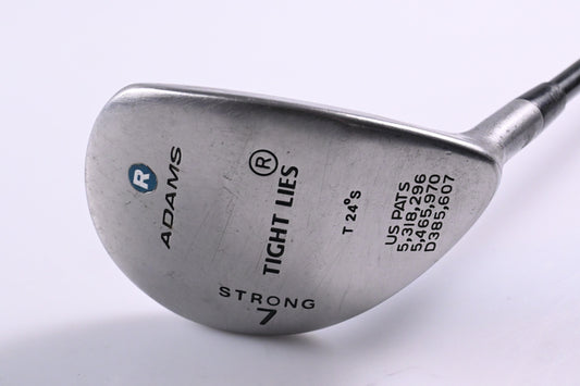 Adams Tight Lies #7 Wood / 24 Degree / Regular Flex Adams Golf Shaft