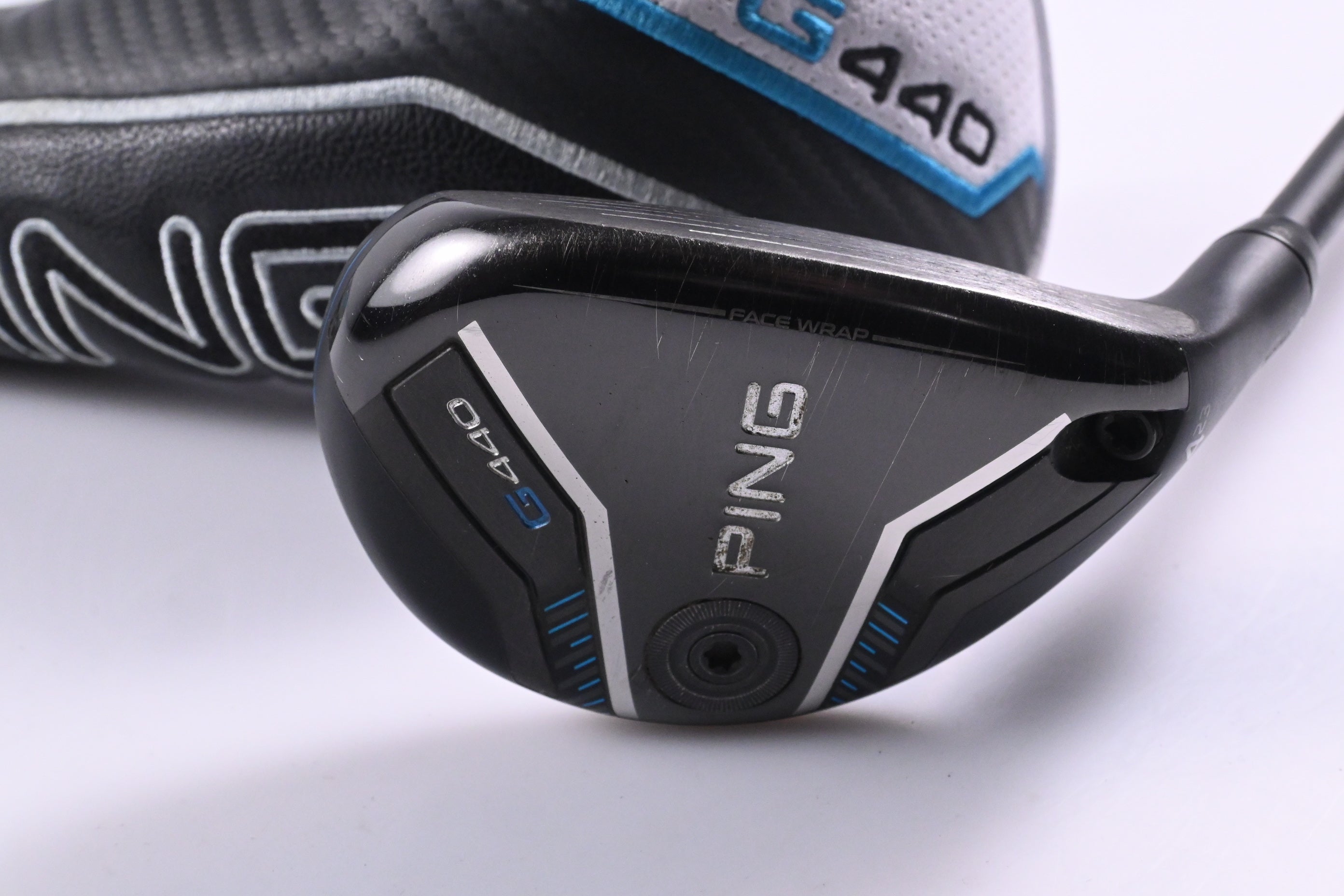 Ping G440 #4 Hybrid / 23 Degree / Stiff Flex Ping Alta CB Blue 70 Shaft