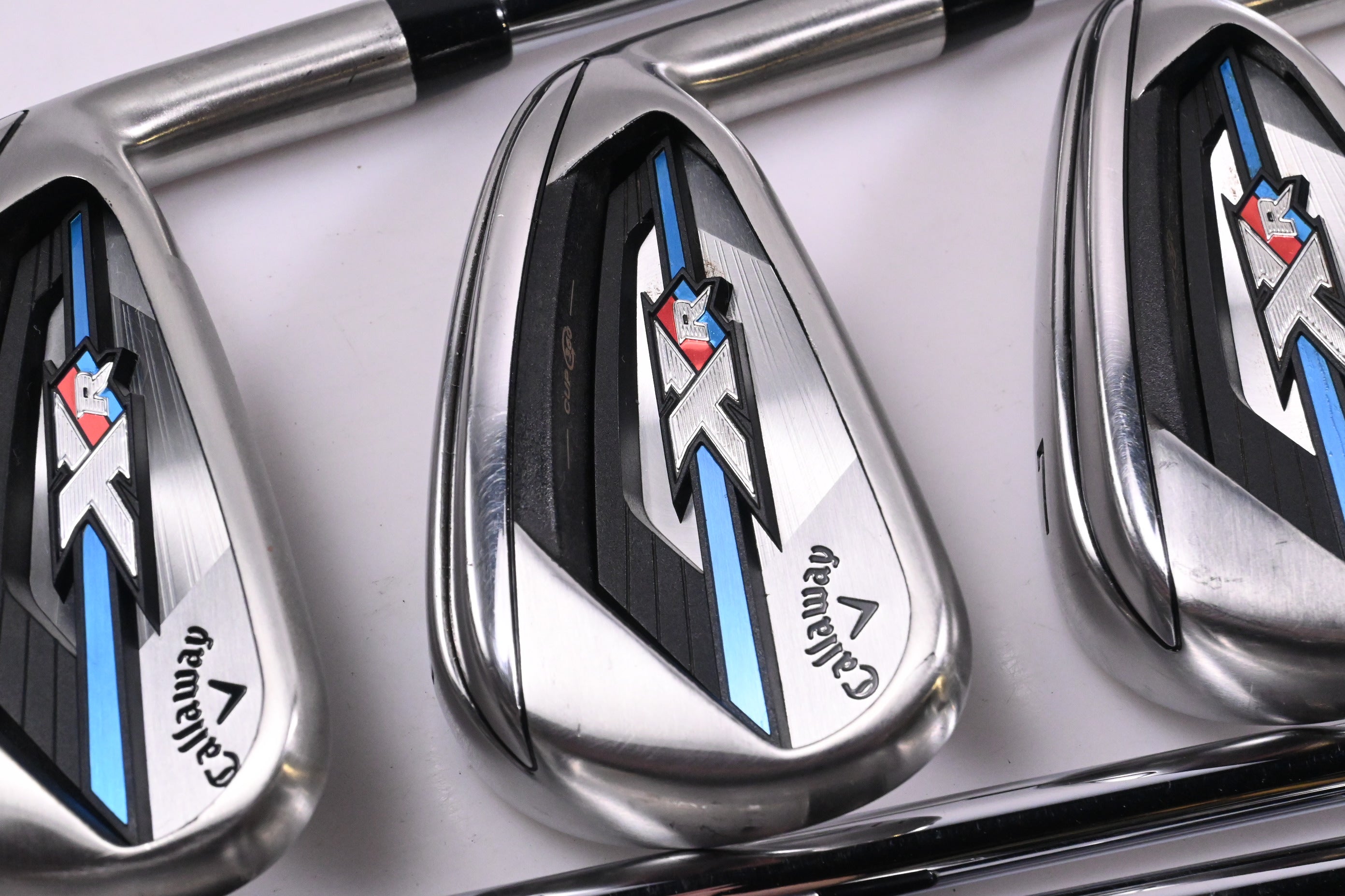Callaway XR OS Irons / 5-PW+SW / Regular Flex SpeedStep 80 Shafts