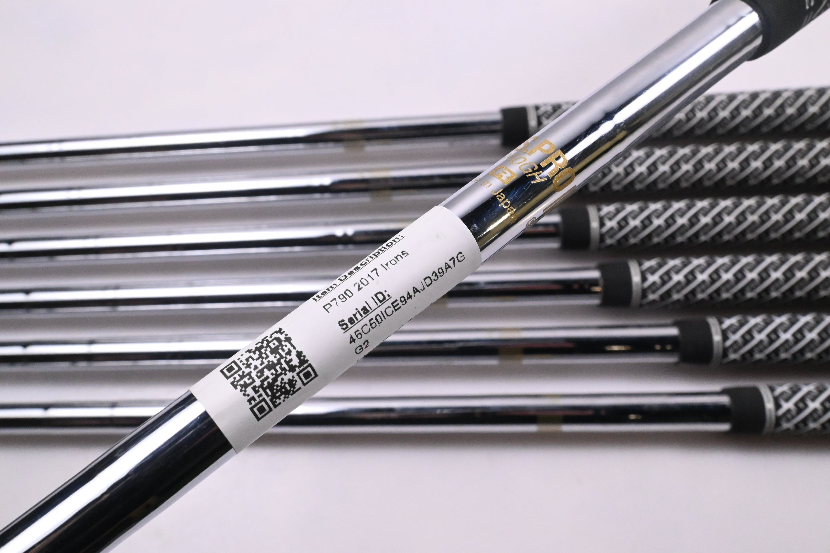 Taylormade P790 2017 Irons / 4-PW / Regular Flex NS Pro 850 GH Shafts