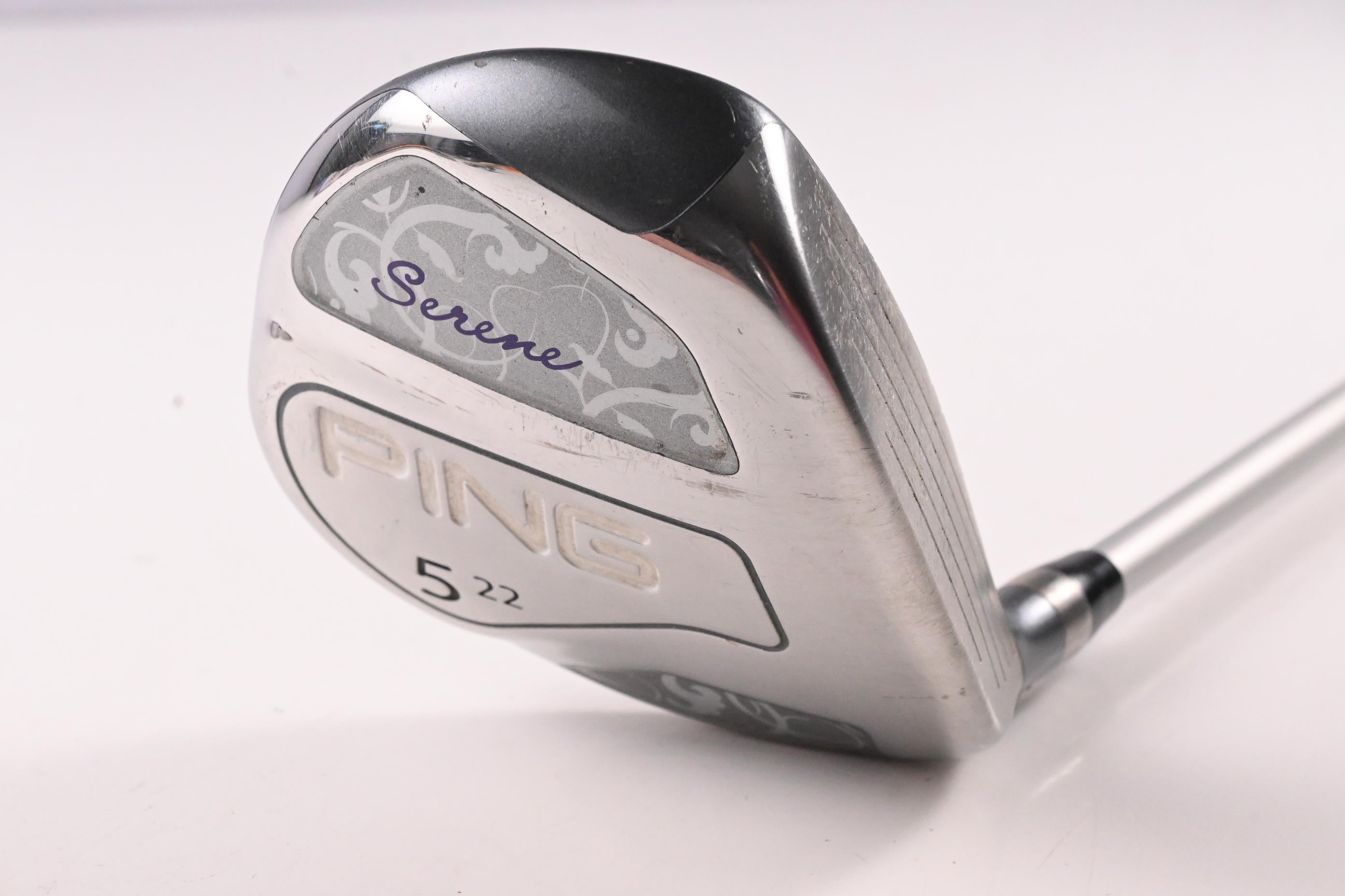Ladies Ping Serene #5 Wood / 22 Degree / Ladies Flex Ping ULT 210 Shaft