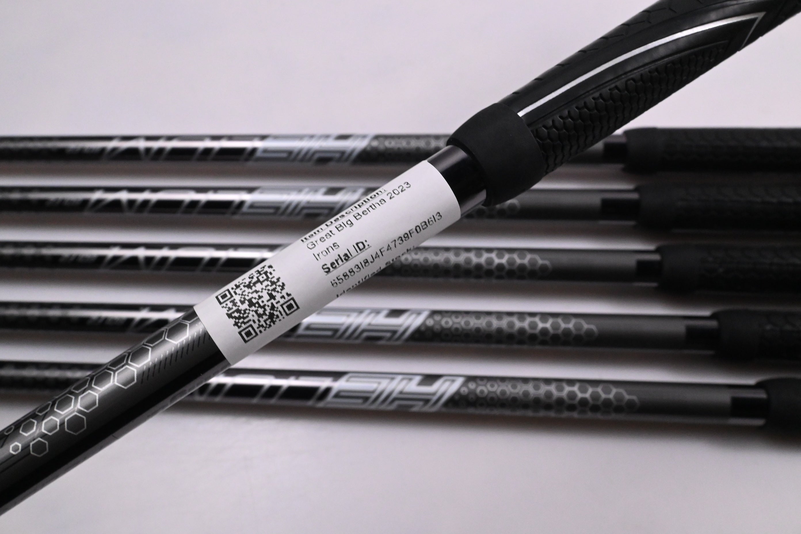 Callaway Great Big Bertha 2023 Irons / 6-PW+GW / Senior Flex UST Helium Nanocore