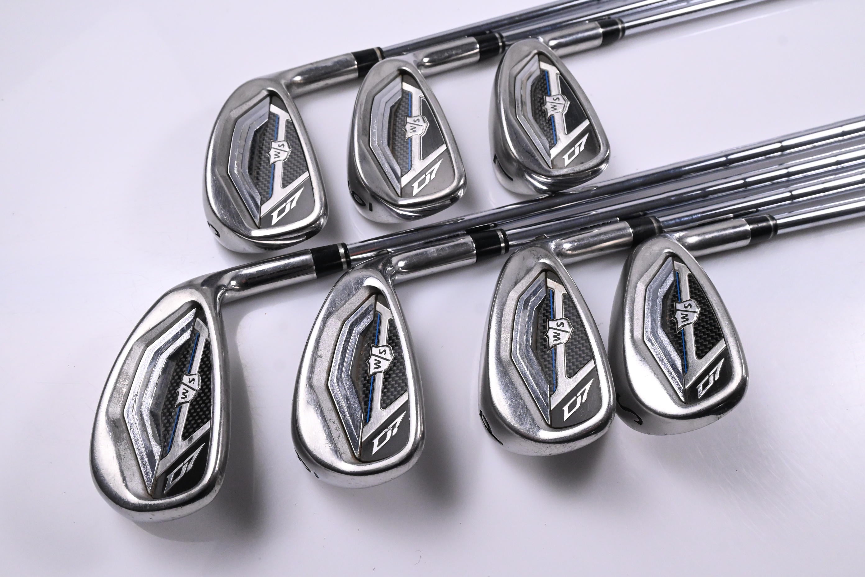 Wilson Staff D7 Irons / 5-PW+SW / Stiff Flex KBS Tour 105 Shafts