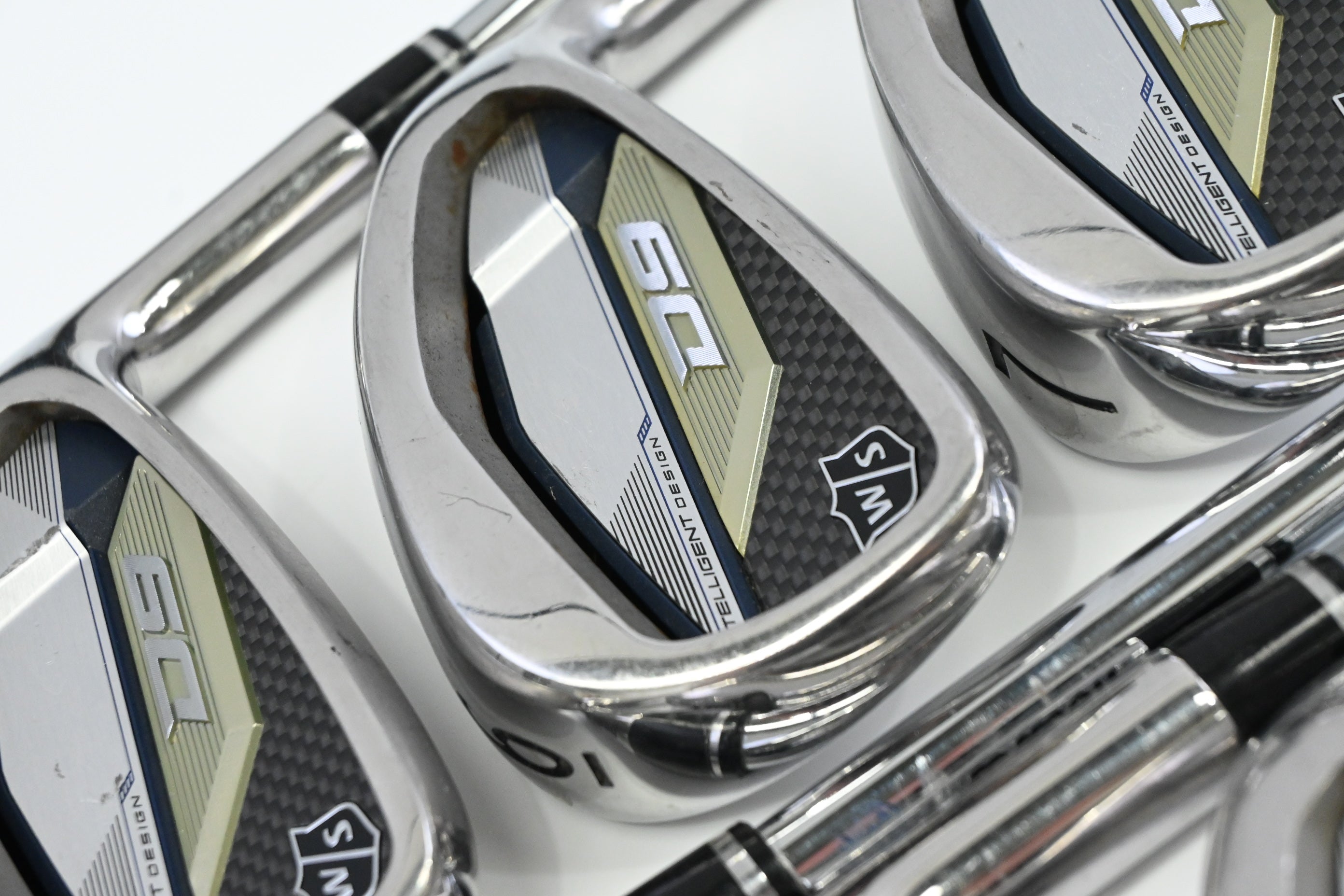 Wilson D9 Irons / 5-PW+SW / Regular Flex KBS Max Ultralite Shafts