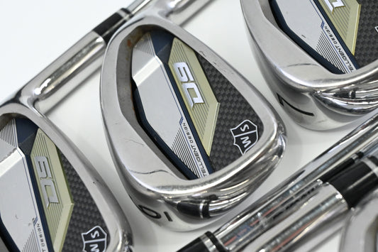 Wilson D9 Irons / 5-PW+SW / Regular Flex KBS Max Ultralite Shafts