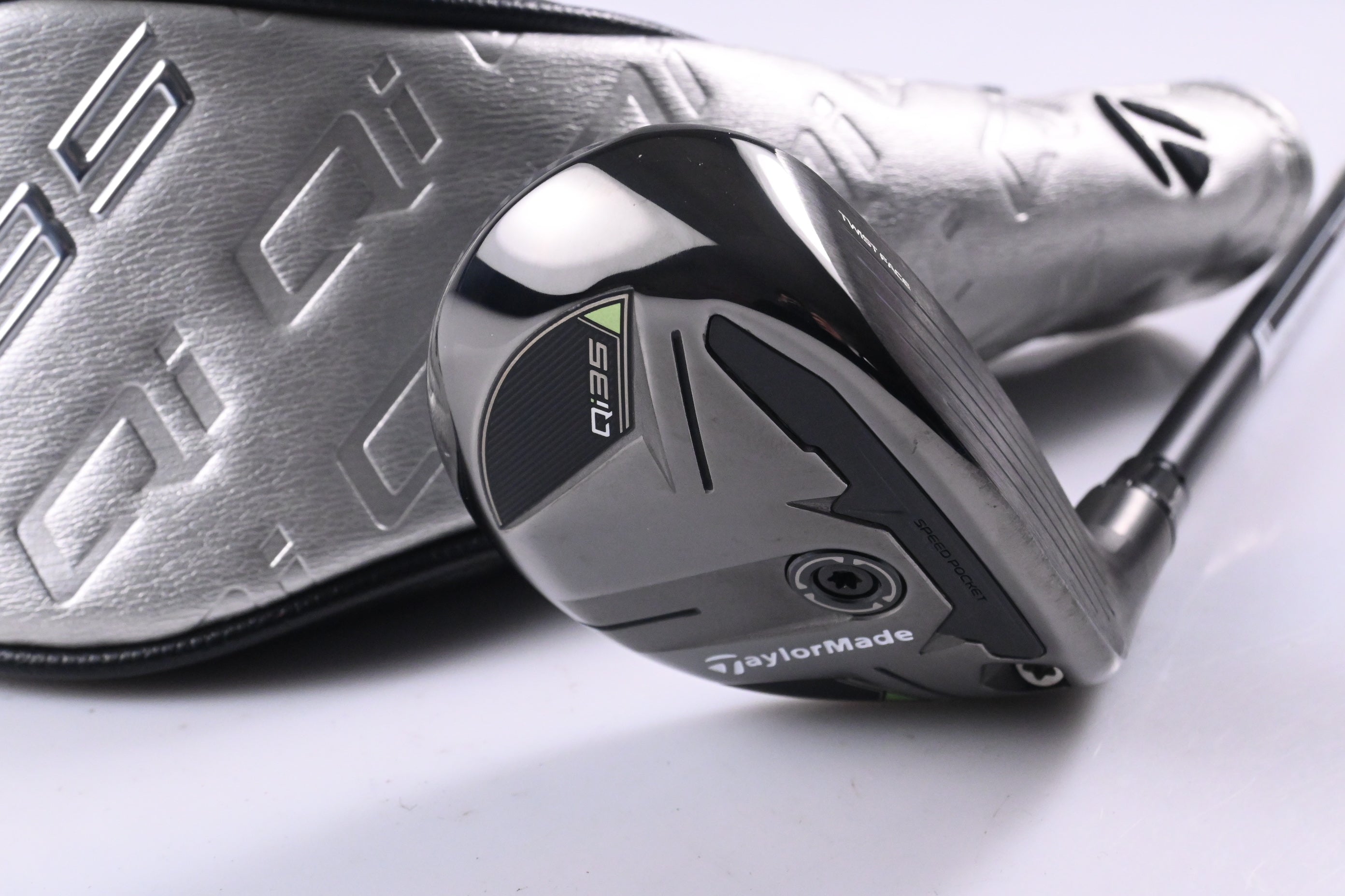 Taylormade Qi35 #3 Hybrid / 19 Degree / Stiff Flex Ventus Blue 7 HB Shaft