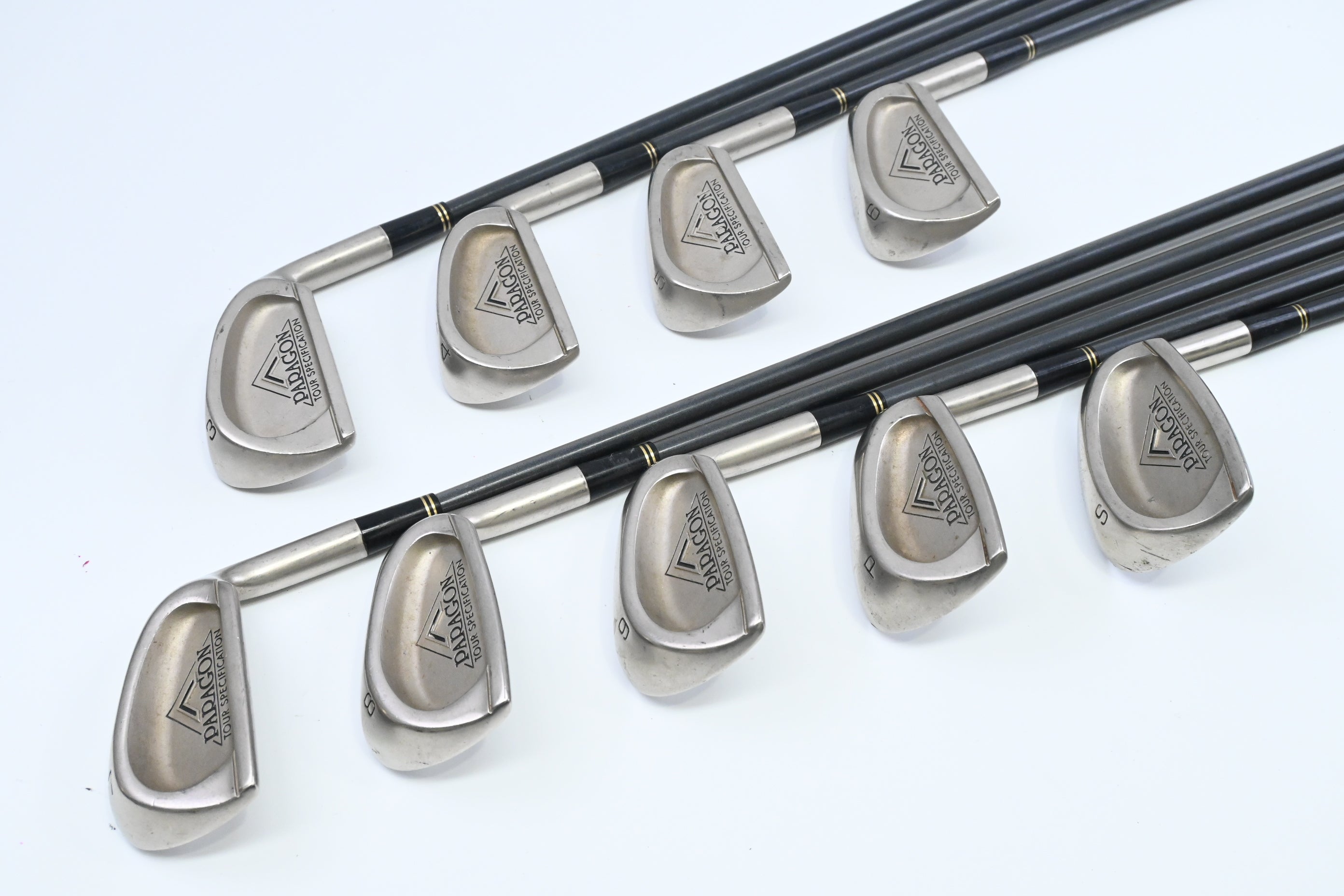Mizuno Paragon Ti Irons / 3-PW+SW / Regular Flex Mizuno Super Technoflex