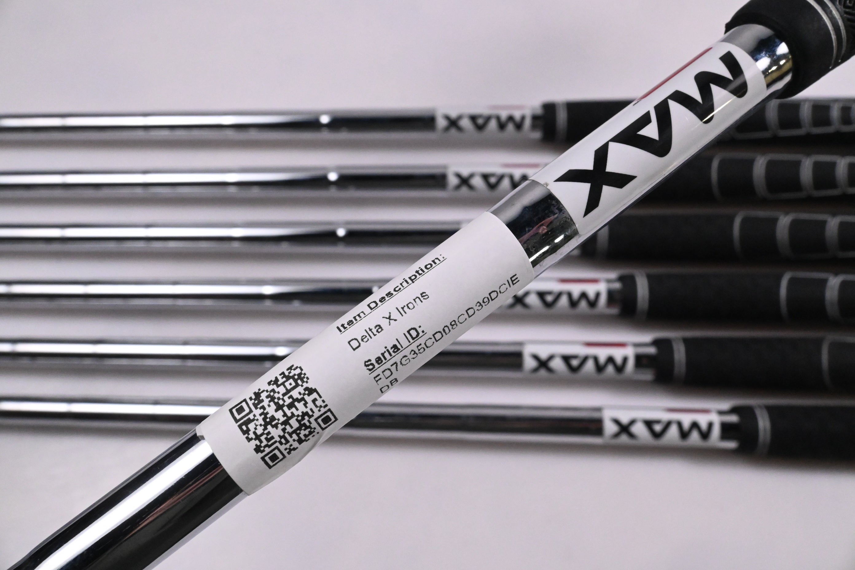 Benross Delta X Irons / 5-PW+SW / Regular Flex KBS MAX 80 Shafts
