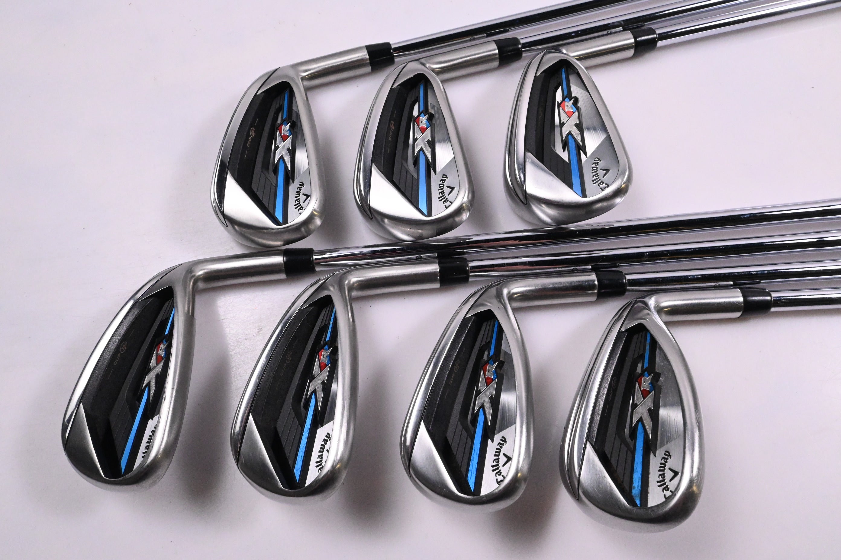 Callaway XR OS Irons / 5-PW+SW / Regular Flex SpeedStep 80 Shafts