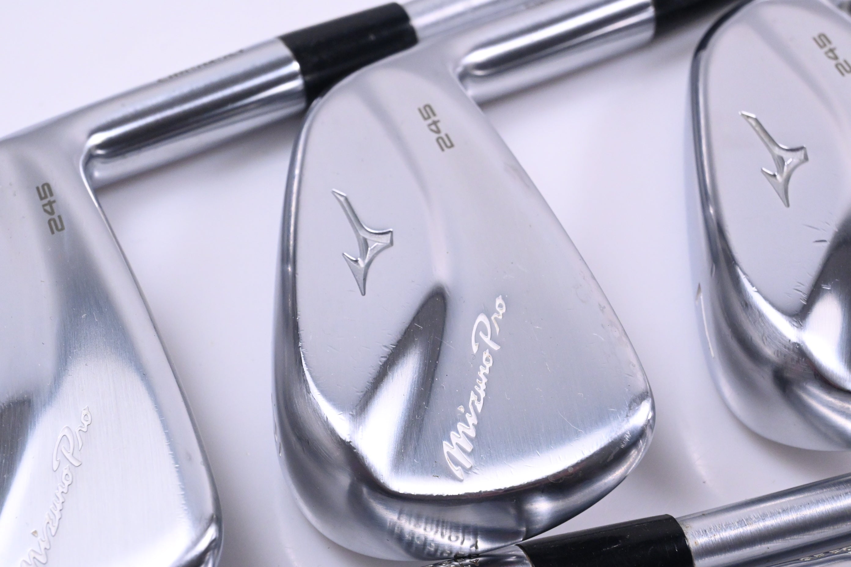 Mizuno Pro 245 Irons / 5-PW / Stiff Flex Project X IO 110 Shafts