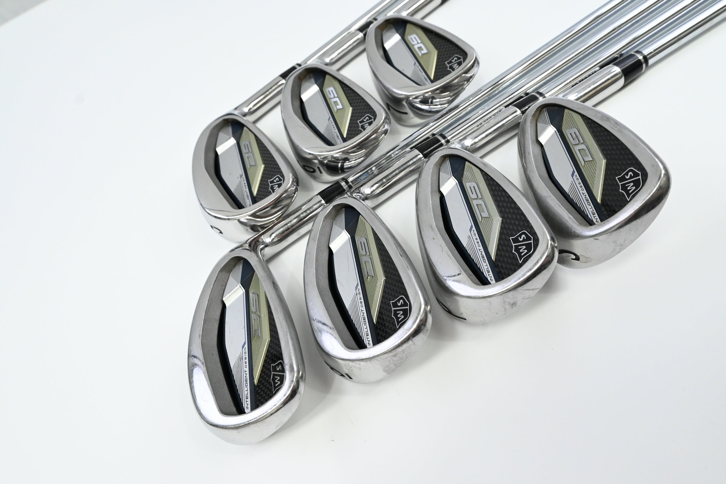 Wilson D9 Irons / 5-PW+SW / Regular Flex KBS Max Ultralite Shafts