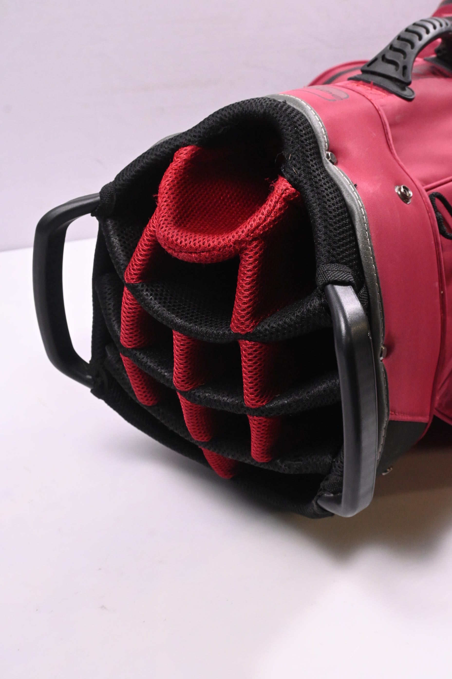 Big Max Aqua Style Cart Bag / 14-Way Divider / Maroon, Black
