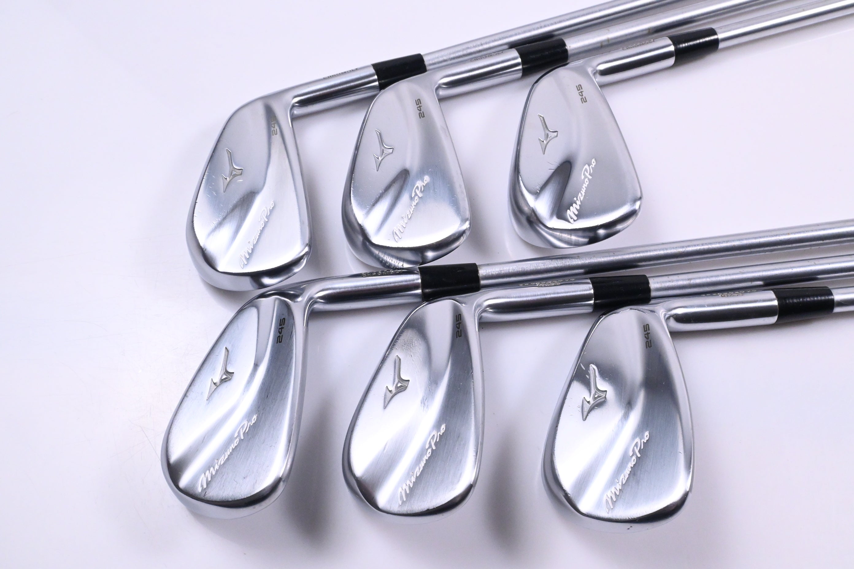 Mizuno Pro 245 Irons / 5-PW / Stiff Flex Project X IO 110 Shafts