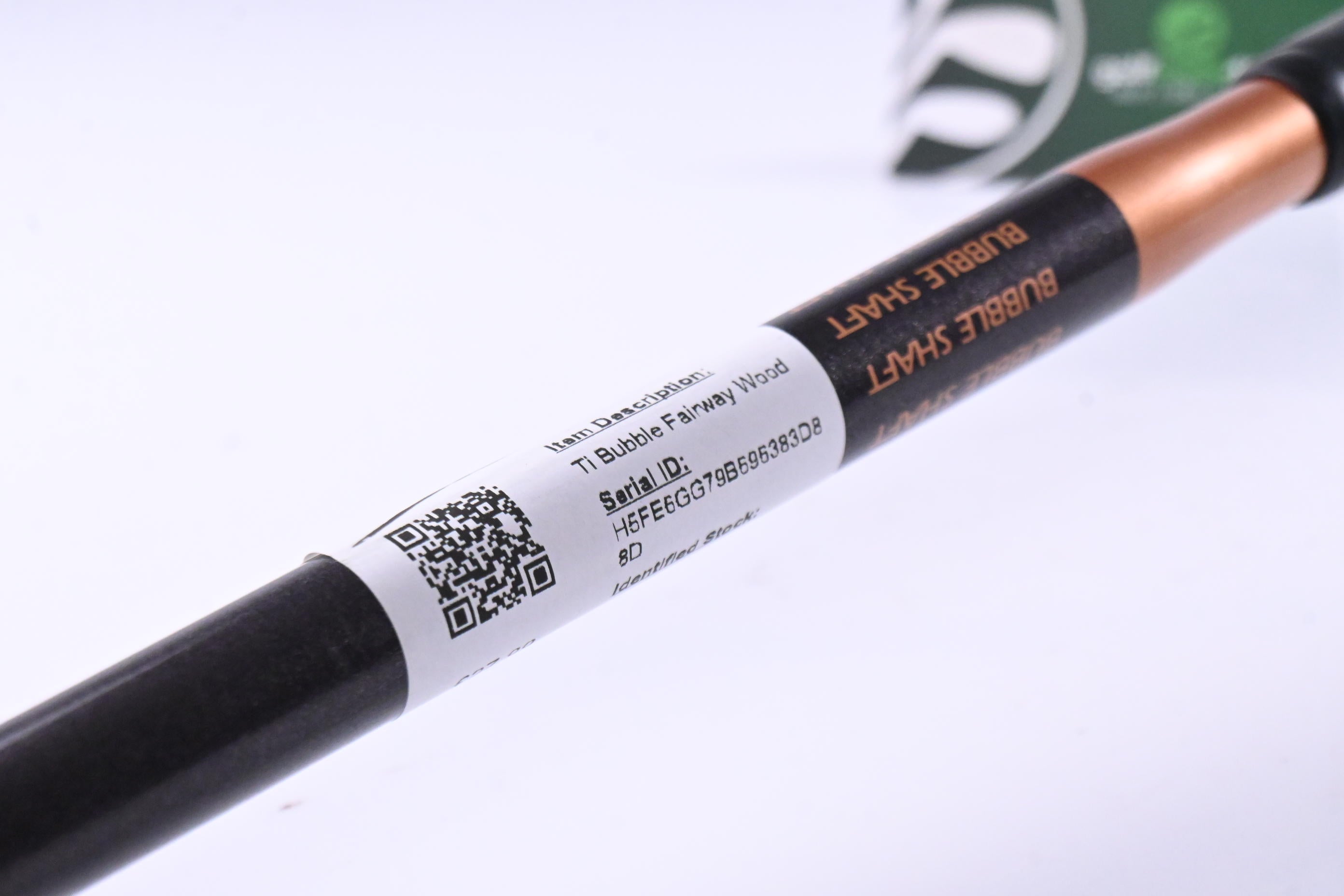 Taylormade Ti Bubble #3 Wood / 15 Degree / Stiff Flex TaylorMade Bubble S-90 Plus