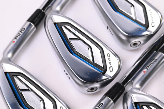 Ping G440 Irons / 5-PW / Red Dot / Regular Flex Ping AWT 3.0 Shafts