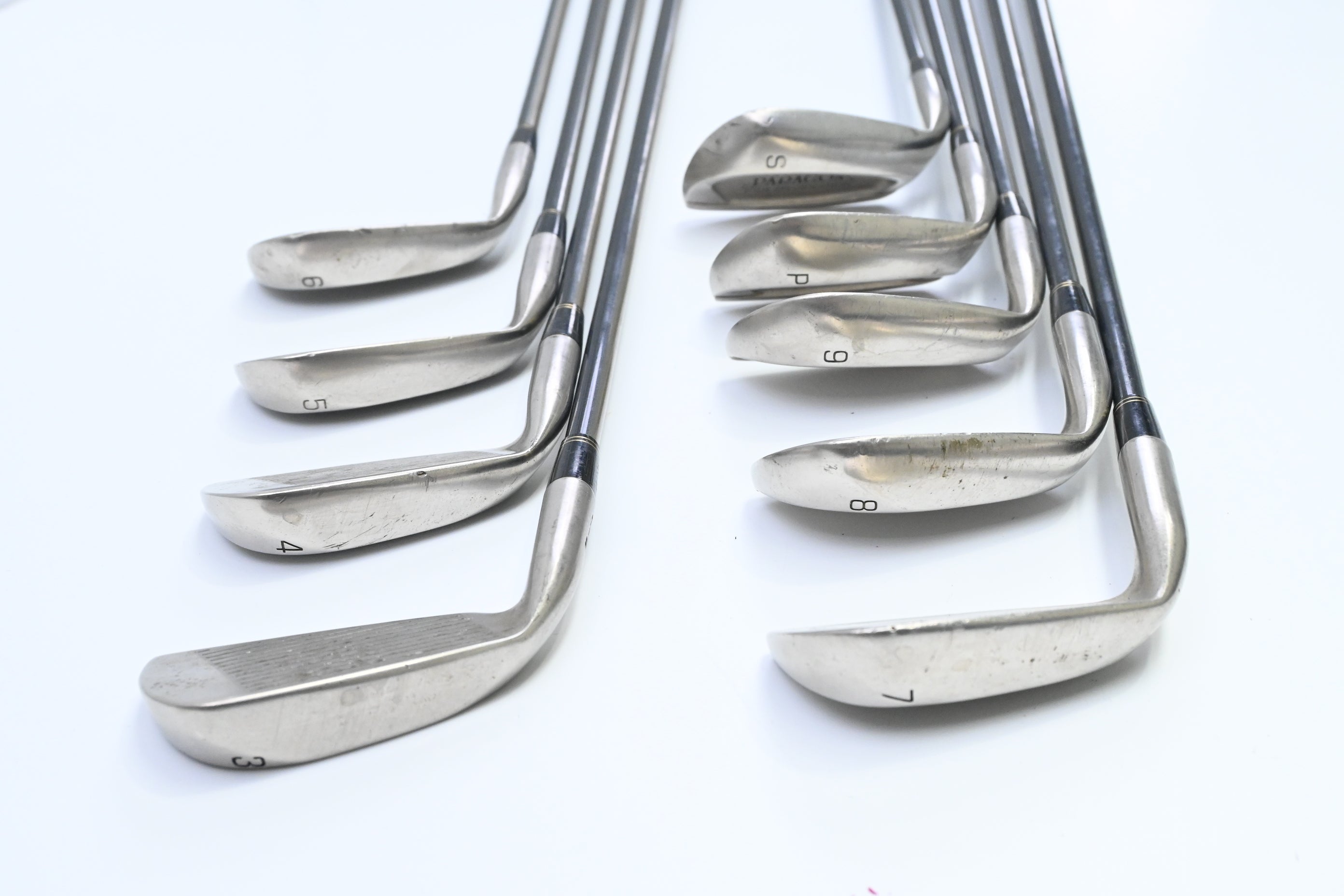 Mizuno Paragon Ti Irons / 3-PW+SW / Regular Flex Mizuno Super Technoflex