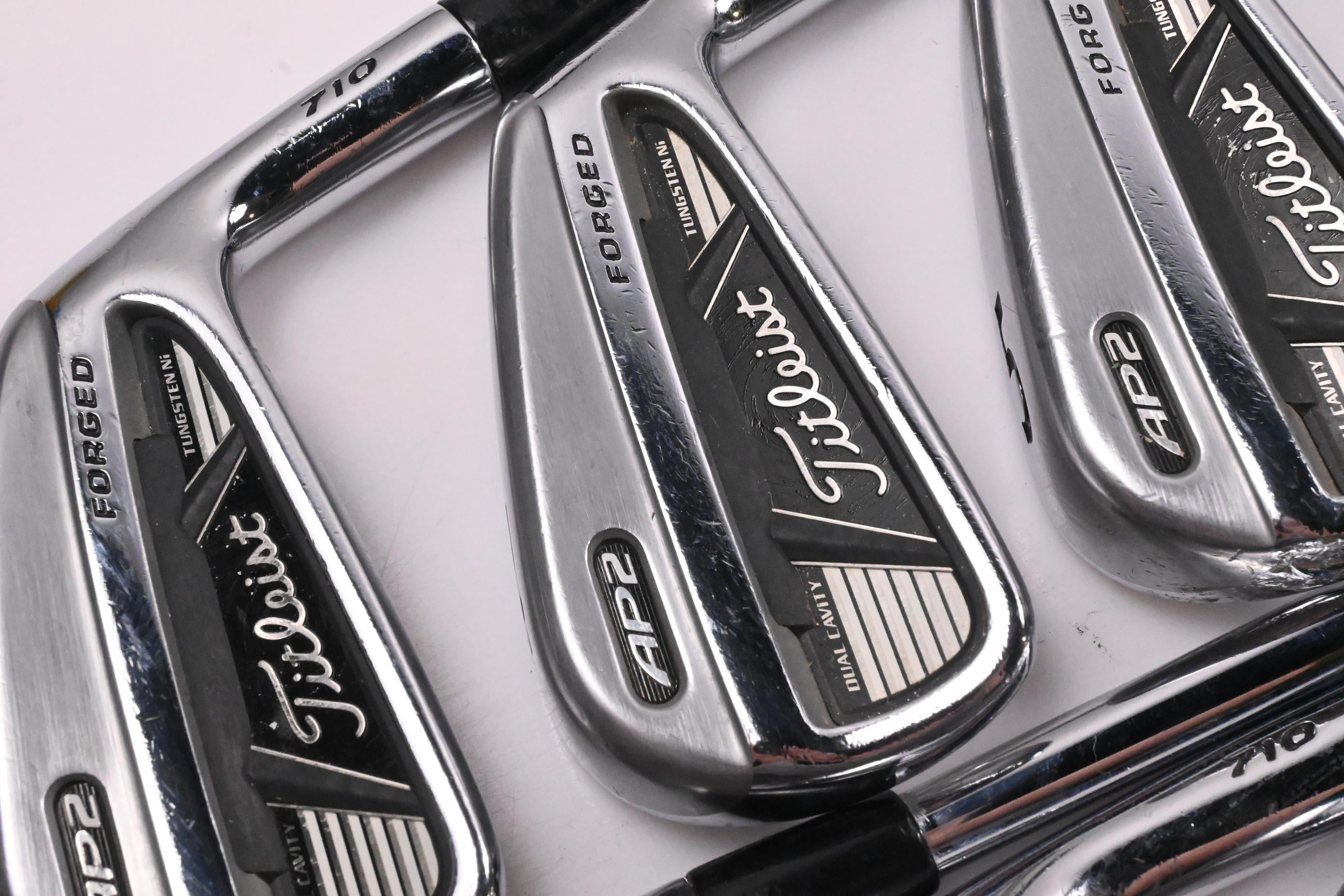 Titleist AP2 710 Irons / 3-PW / Stiff Flex True Temper Dynamic Gold S300 Shafts