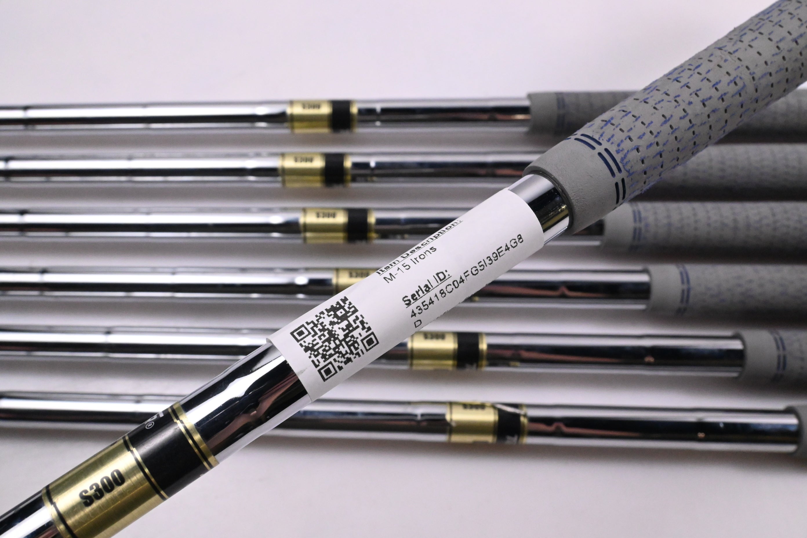 Mizuno Pro M-15 Irons / 4-PW / Stiff Flex Dynamic Gold S300 Shafts