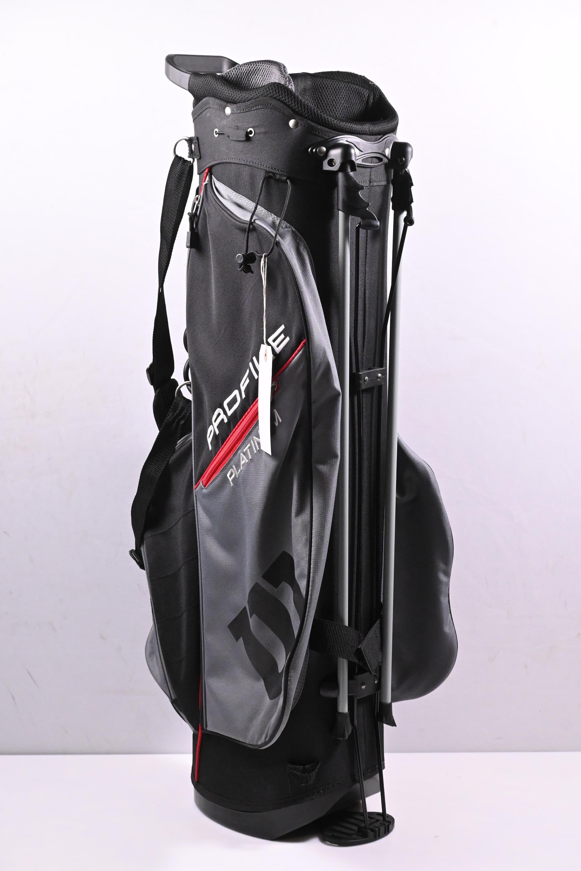 Wilson Profile Stand Bag / 5-Way Divider / Black, Grey