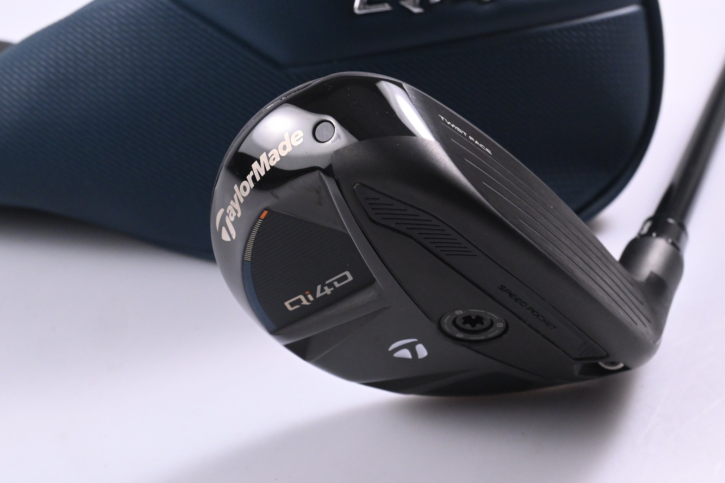 Taylormade Qi4D #2 Hybrid / 17 Degree / Stiff Flex Kai'li White 90 Shaft