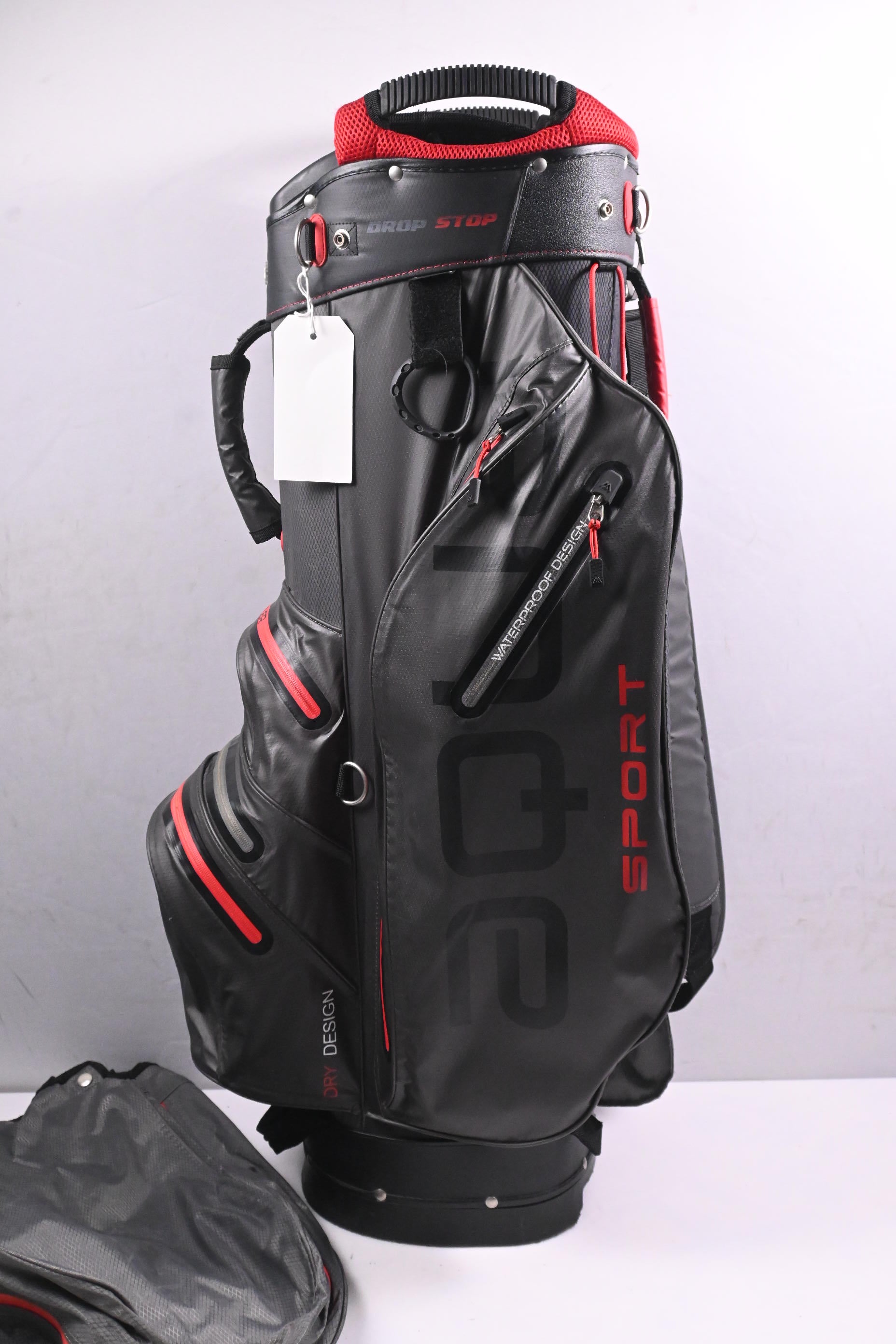 Big Max Aqua Sport Dry Series Cart Bag / 15-Way Divider / Black & Red