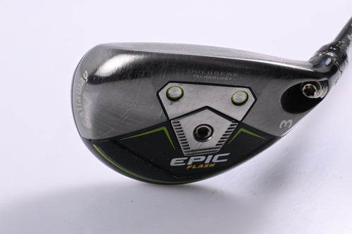 Callaway Epic Flash #3 Hybrid / 18 Degree / Stiff Flex Tensei AV White 70 Shaft