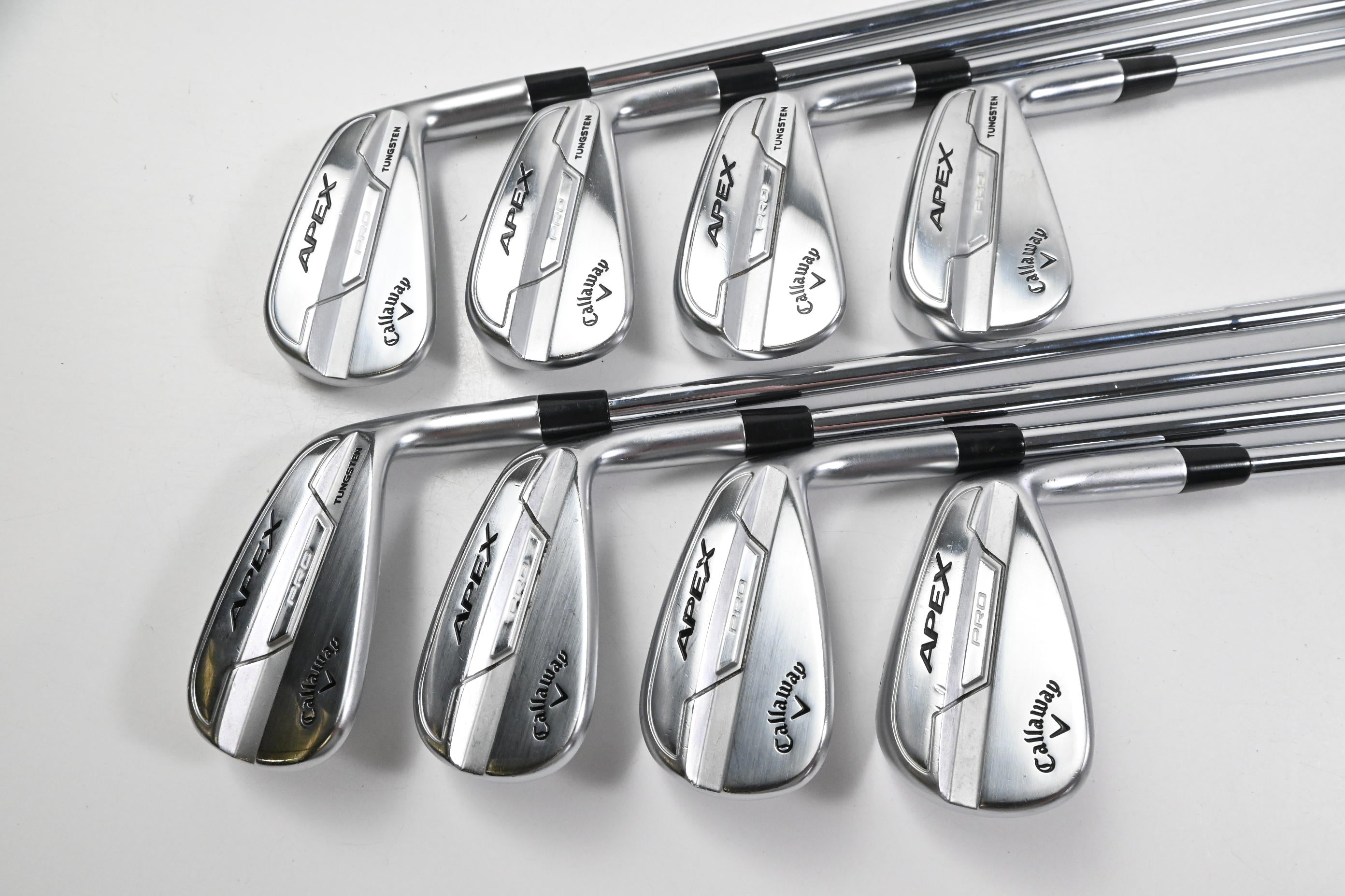 Callaway Apex Pro 21 Irons / 3-PW / Stiff Flex Elevate 115 Shafts
