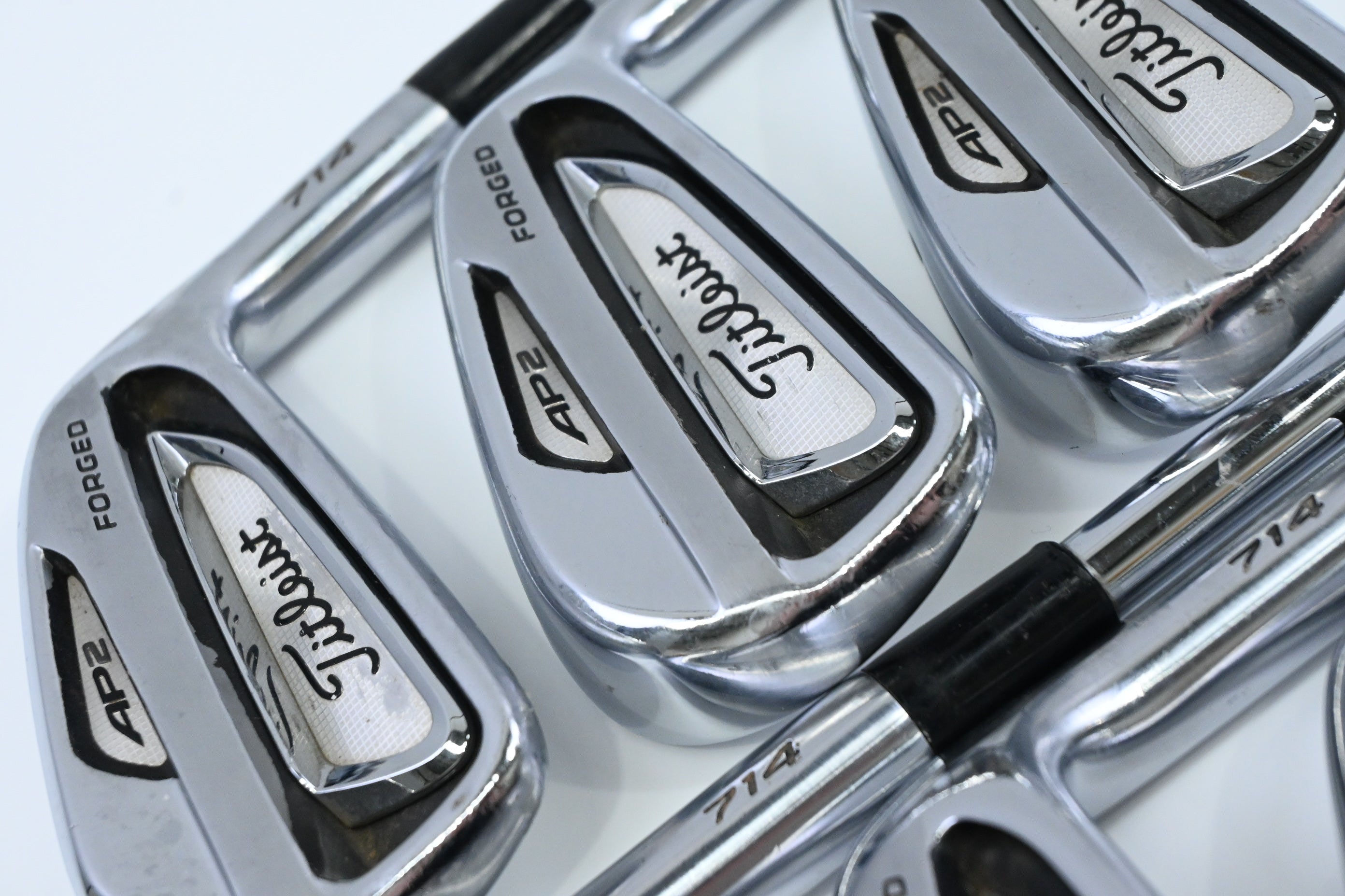 Titleist 714 AP2 Irons / 5-PW / Stiff Flex KBS Tour Shafts