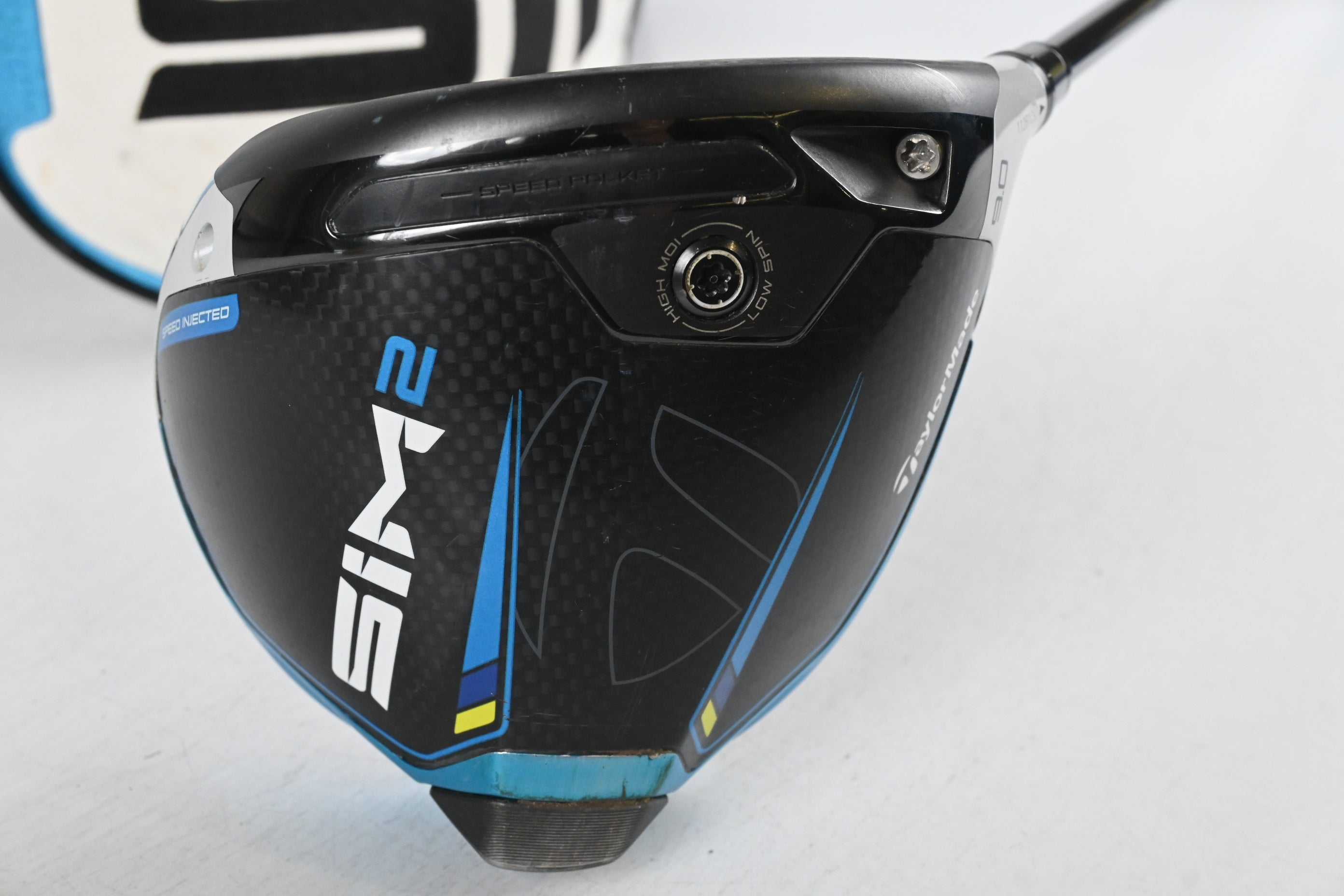 Taylormade SIM2 Driver / 9 Degree / Stiff Flex Hzrdus Smoke Black RDX 70 Shaft