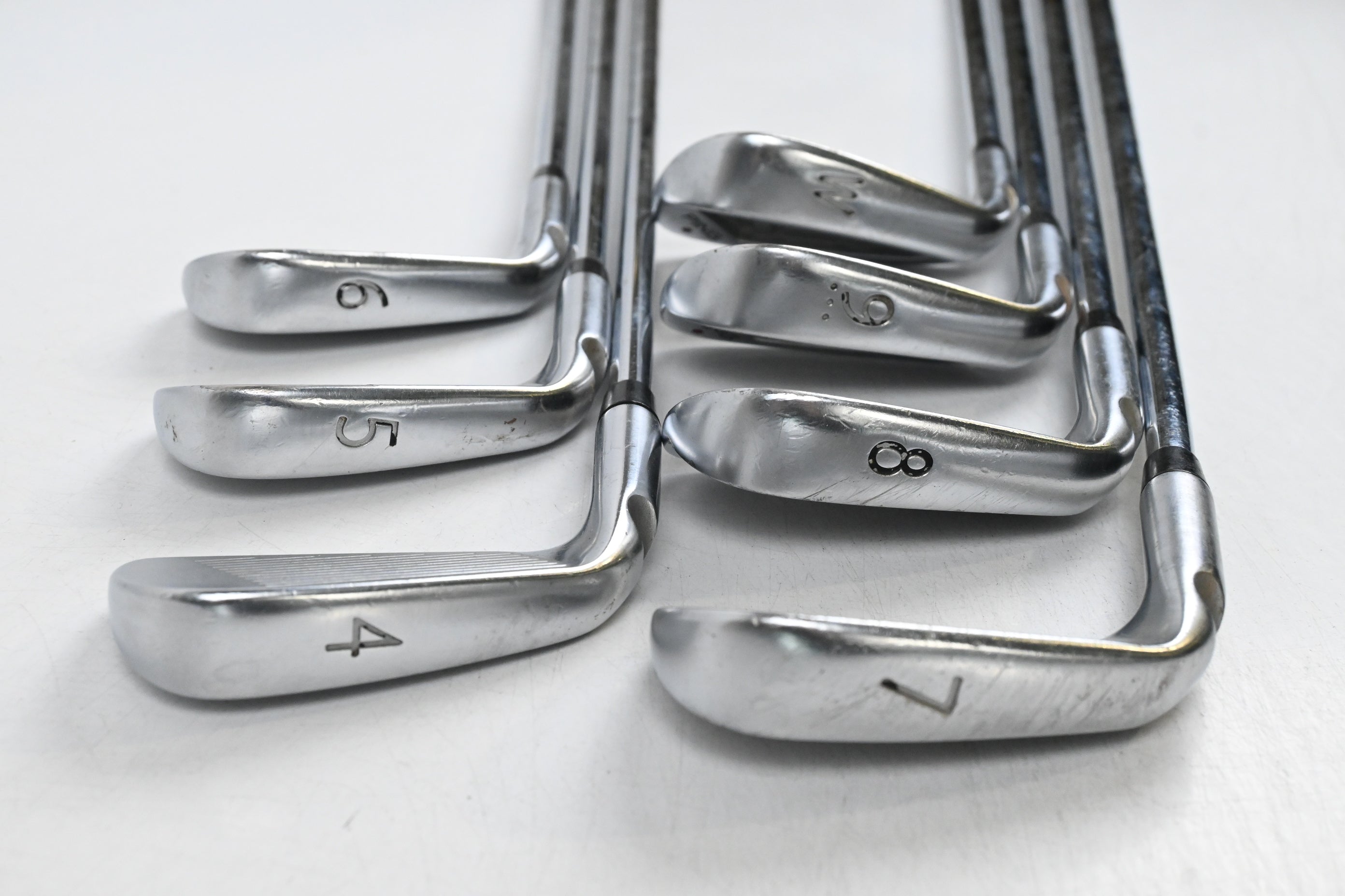 Ping S56 Irons / 4-PW / Red Dot / Stiff Flex Steel Shafts