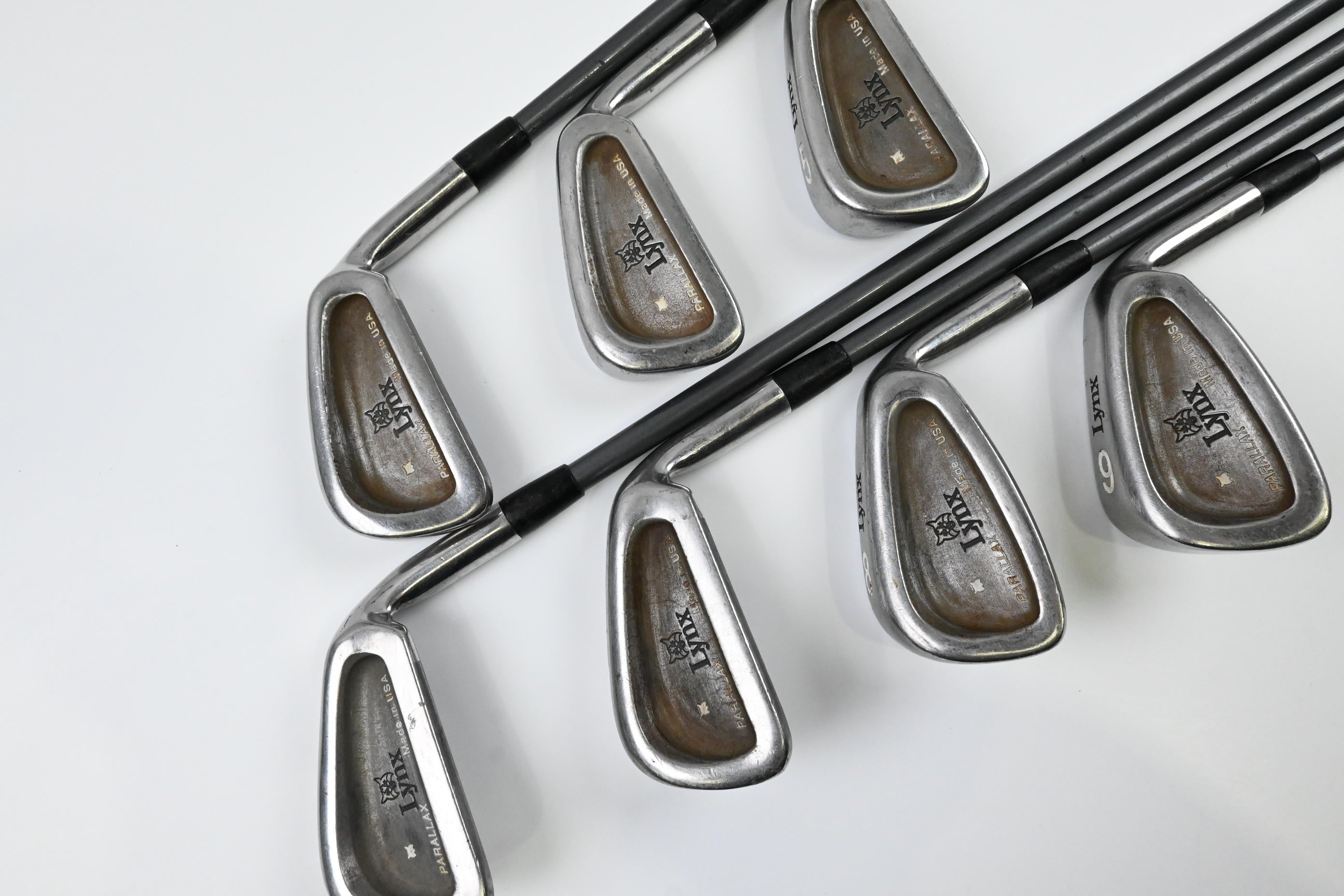 Lynx Parallax Irons / 3-9 / Stiff Flex Lynx PT Shafts