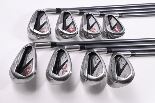 Ladies Callaway RAZR X Irons / 6-PW+AW+SW+LW / Ladies Flex Callaway X 55 Shafts