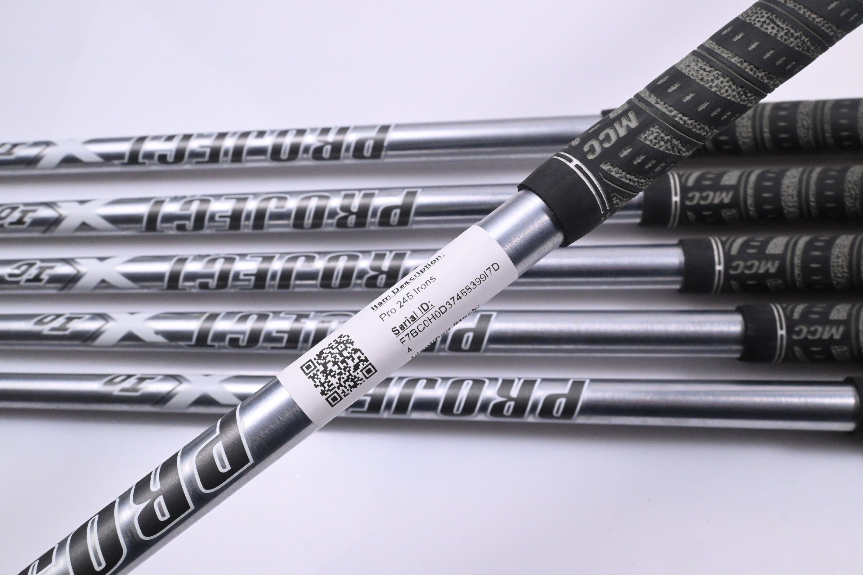 Mizuno Pro 245 Irons / 5-PW / Stiff Flex Project X IO 110 Shafts