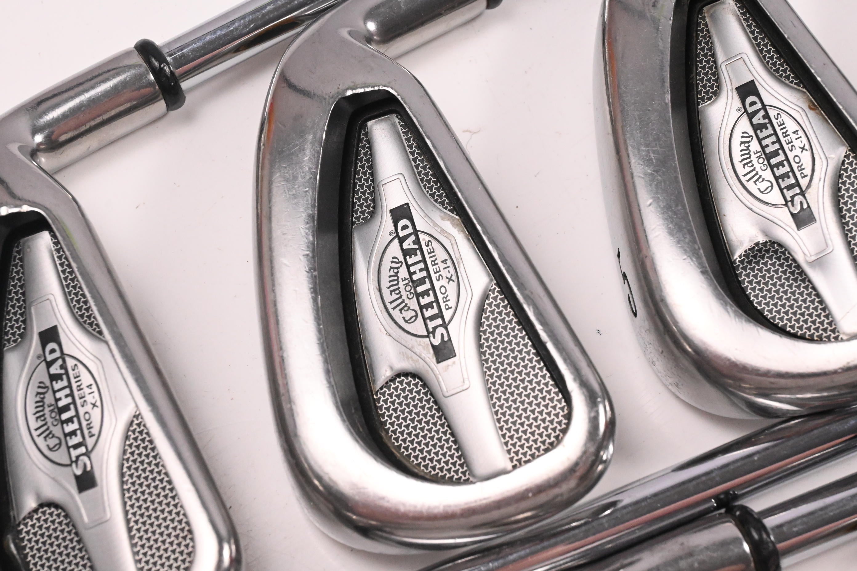 Callaway X-14 Pro Series Irons / 3-PW / Stiff Flex Steel Shafts