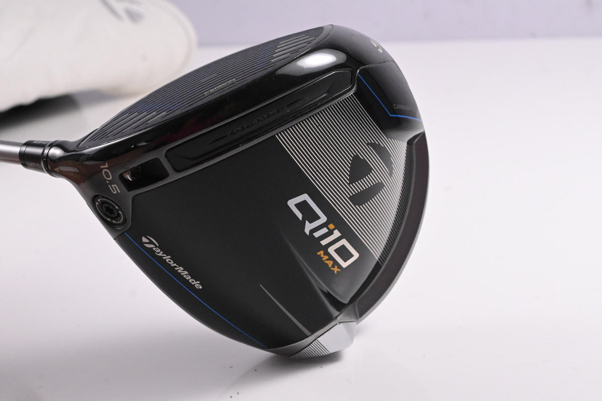 Left Hand Taylormade Qi10 Max Driver / 10.5 Degree / Regular Flex Speeder NX 50