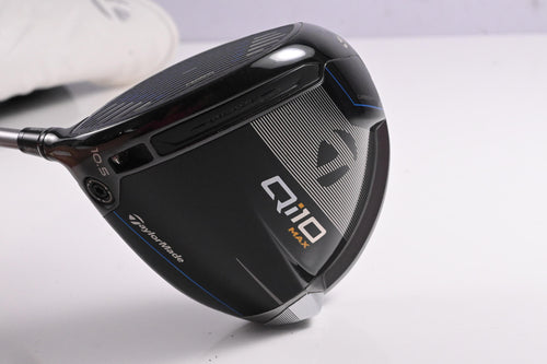 Left Hand Taylormade Qi10 Max Driver / 10.5 Degree / Regular Flex Speeder NX 50