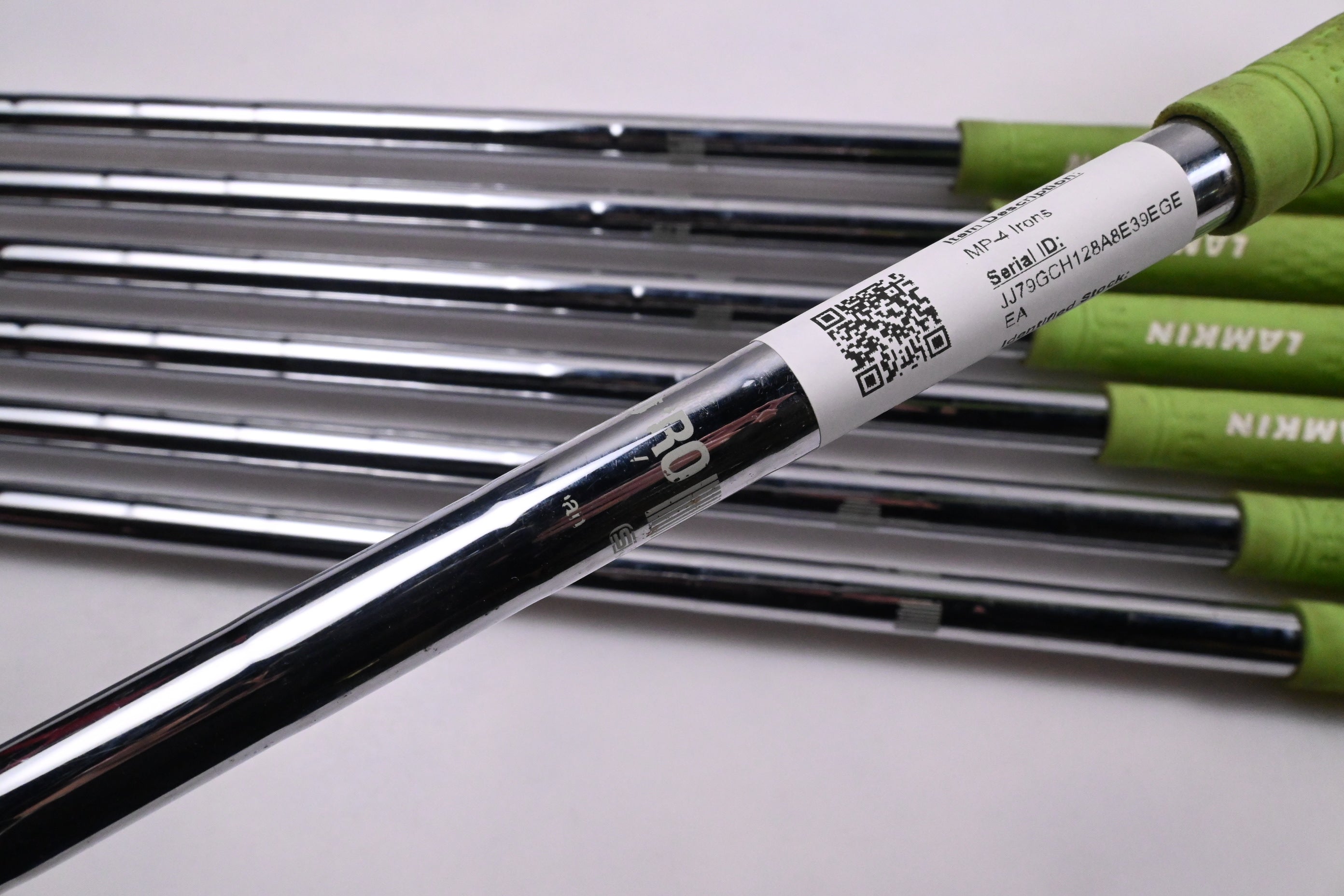 Mizuno MP-4 Irons / 4-PW / Stiff Flex NS Pro 950GH Shafts