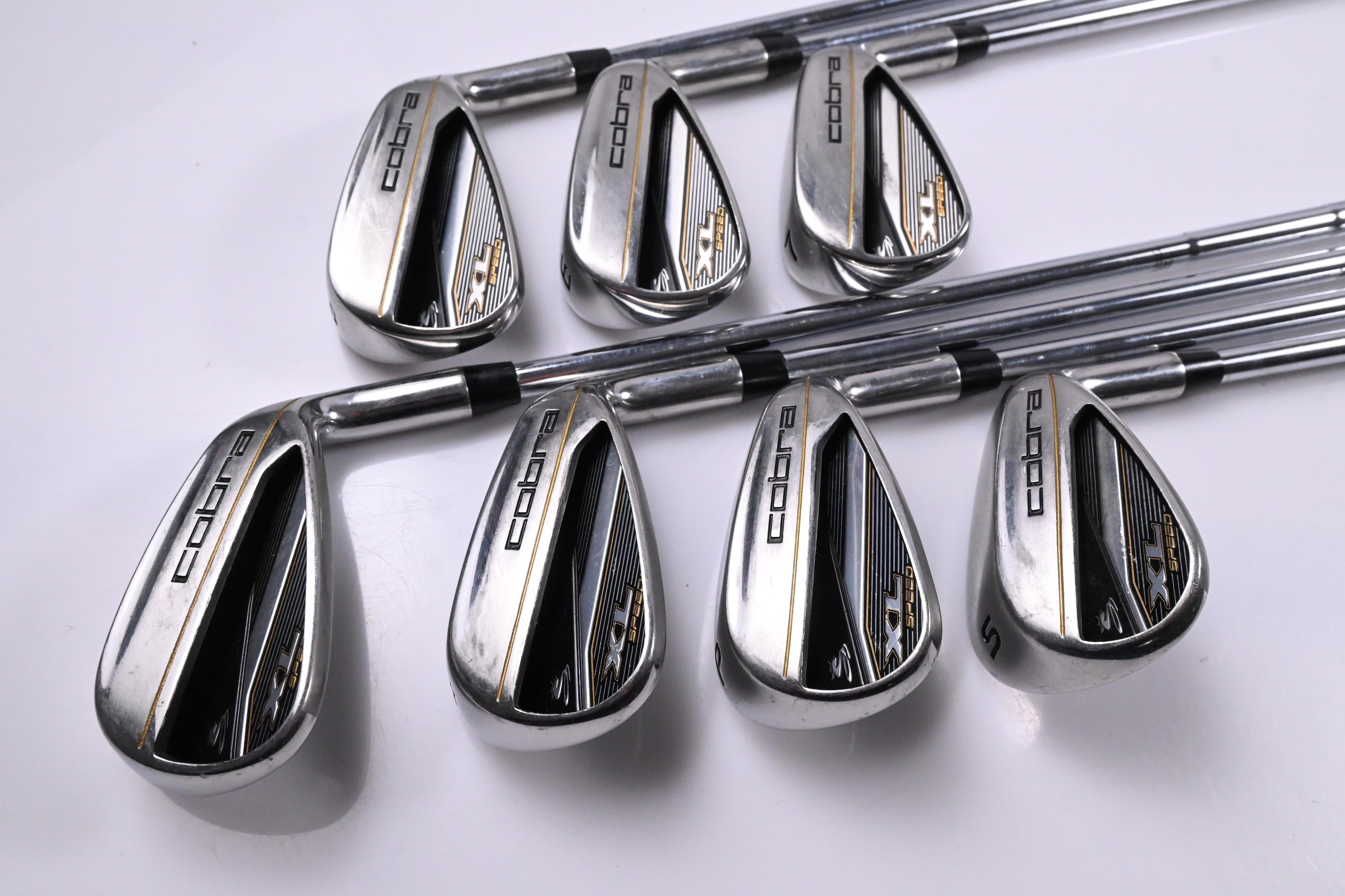 Cobra XL Speed Irons / 5-PW+SW / Regular Flex Cobra XL Shafts