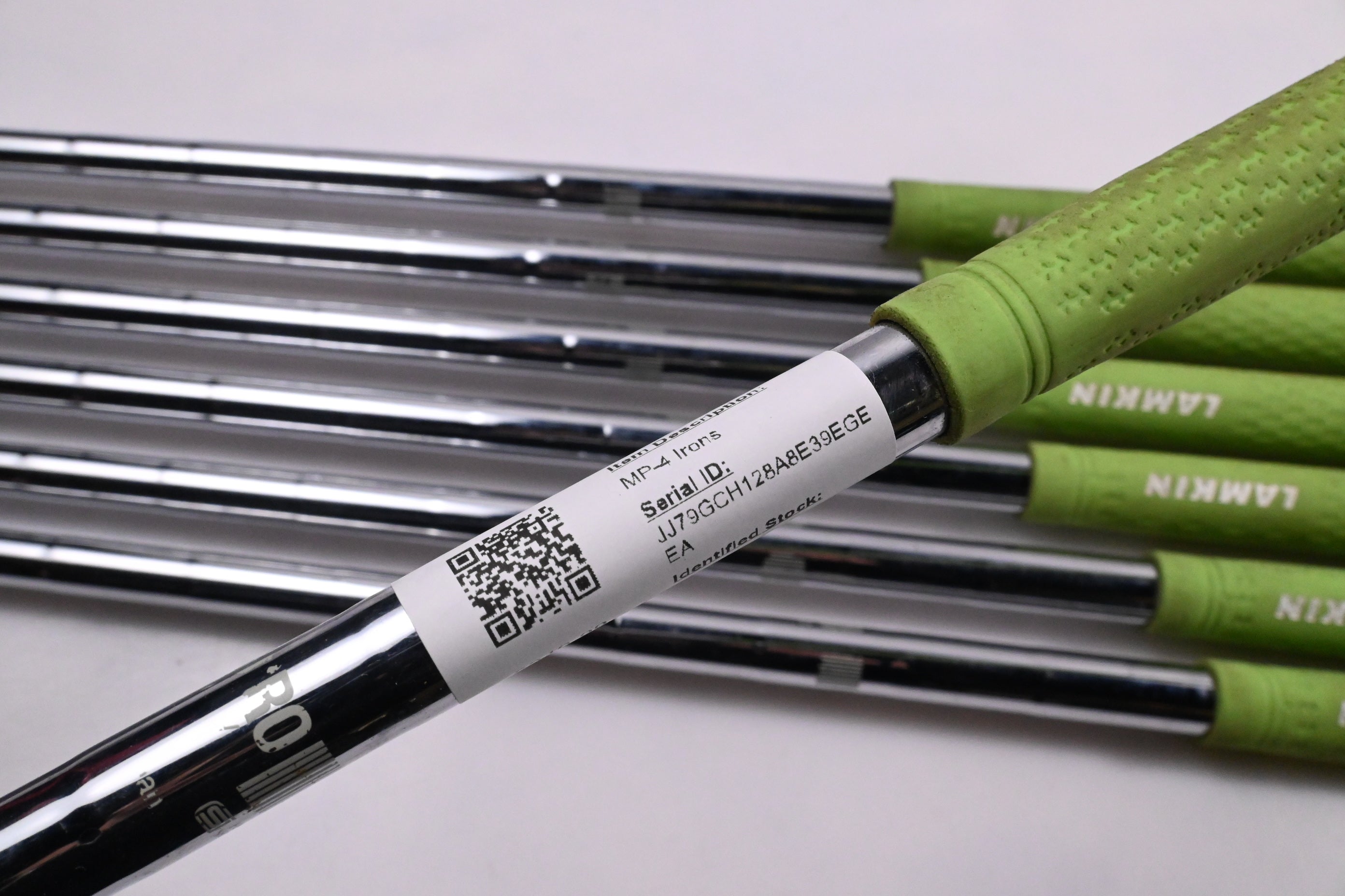 Mizuno MP-4 Irons / 4-PW / Stiff Flex NS Pro 950GH Shafts