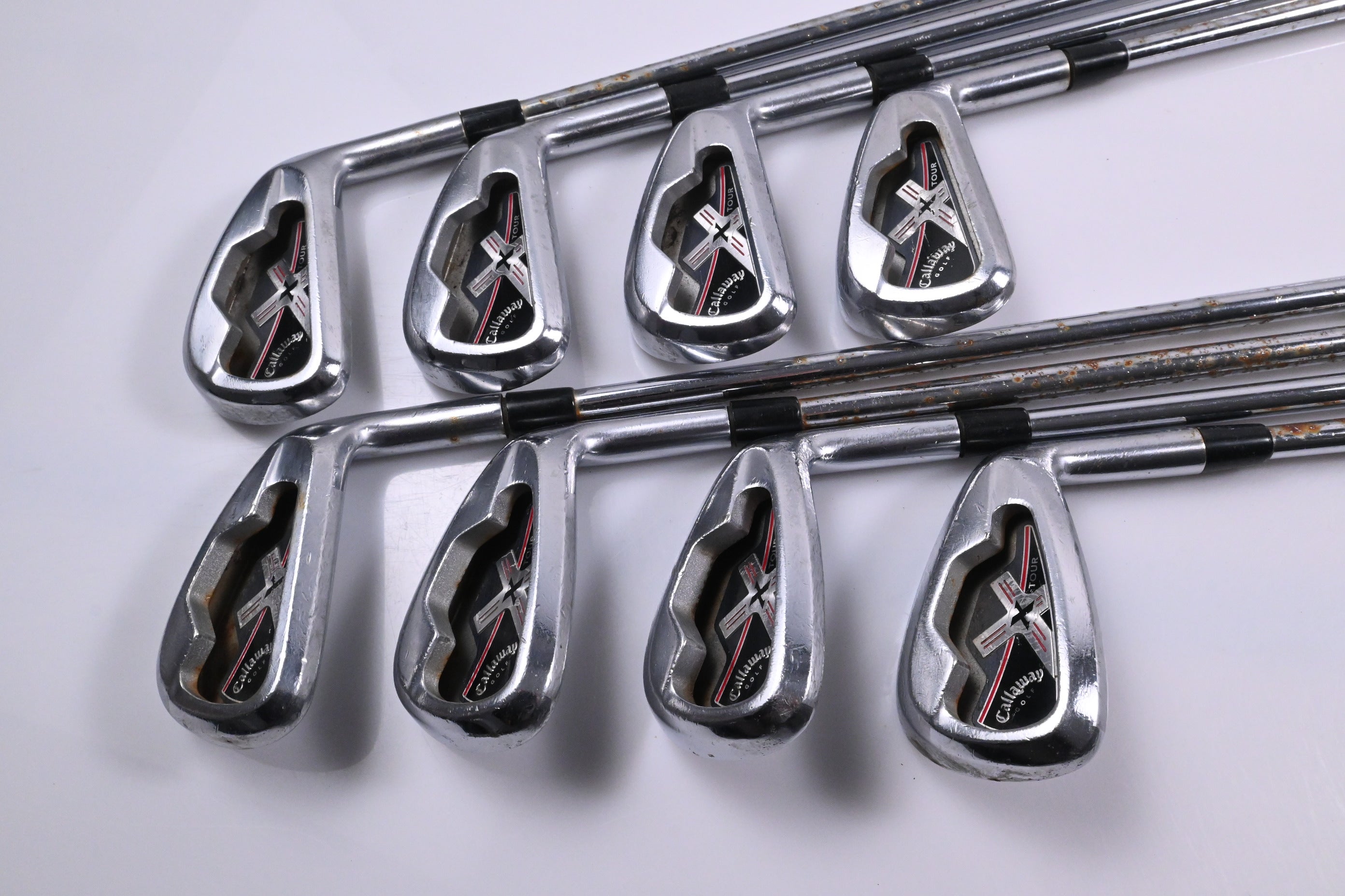 Callaway X-Tour Irons / 3-PW / Stiff Flex Dynamic Gold S300 Shafts