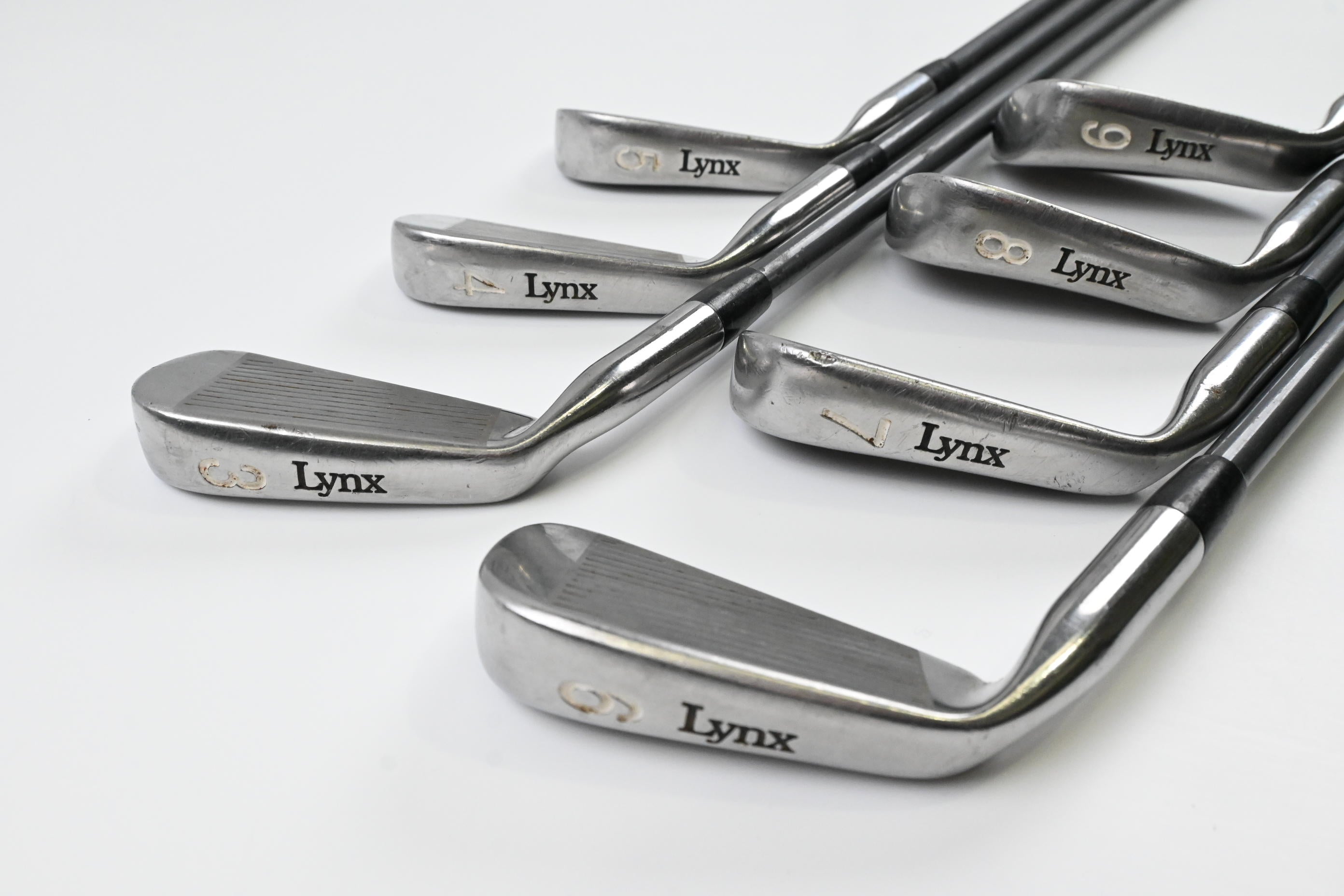 Lynx Parallax Irons / 3-9 / Stiff Flex Lynx PT Shafts
