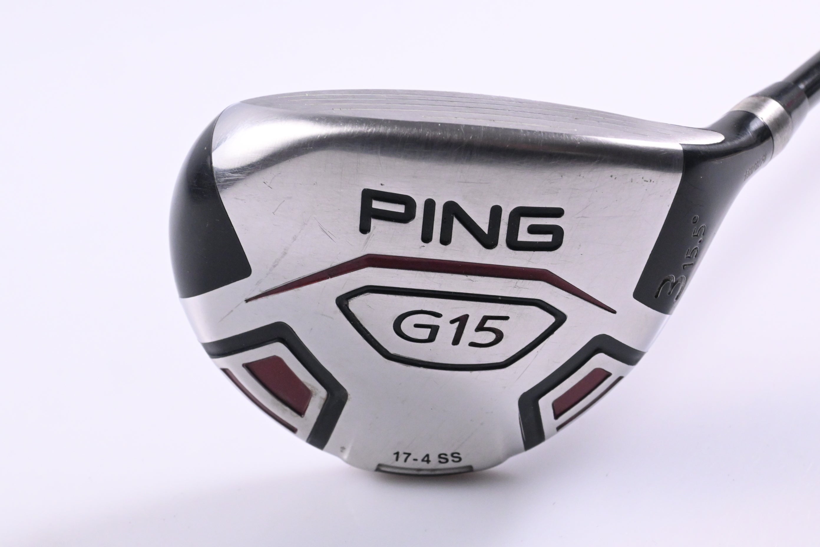 Ping G15 #3 Wood / 15.5 Degree / Stiff Flex Aldila Serrano 75 Shaft